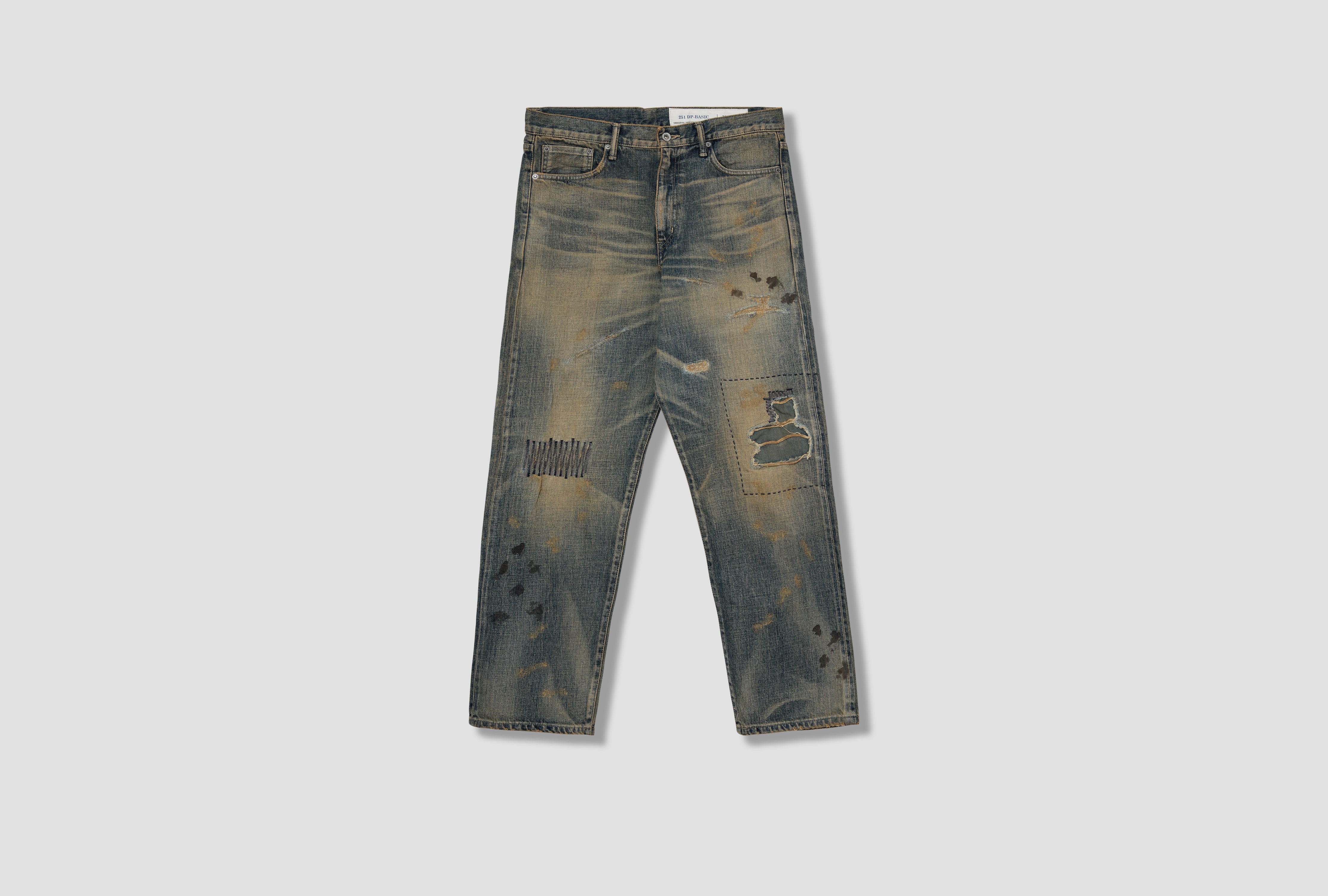 SAVAGE DENIM DP BASIC PANTS 251XBNH-PTM08 Blue