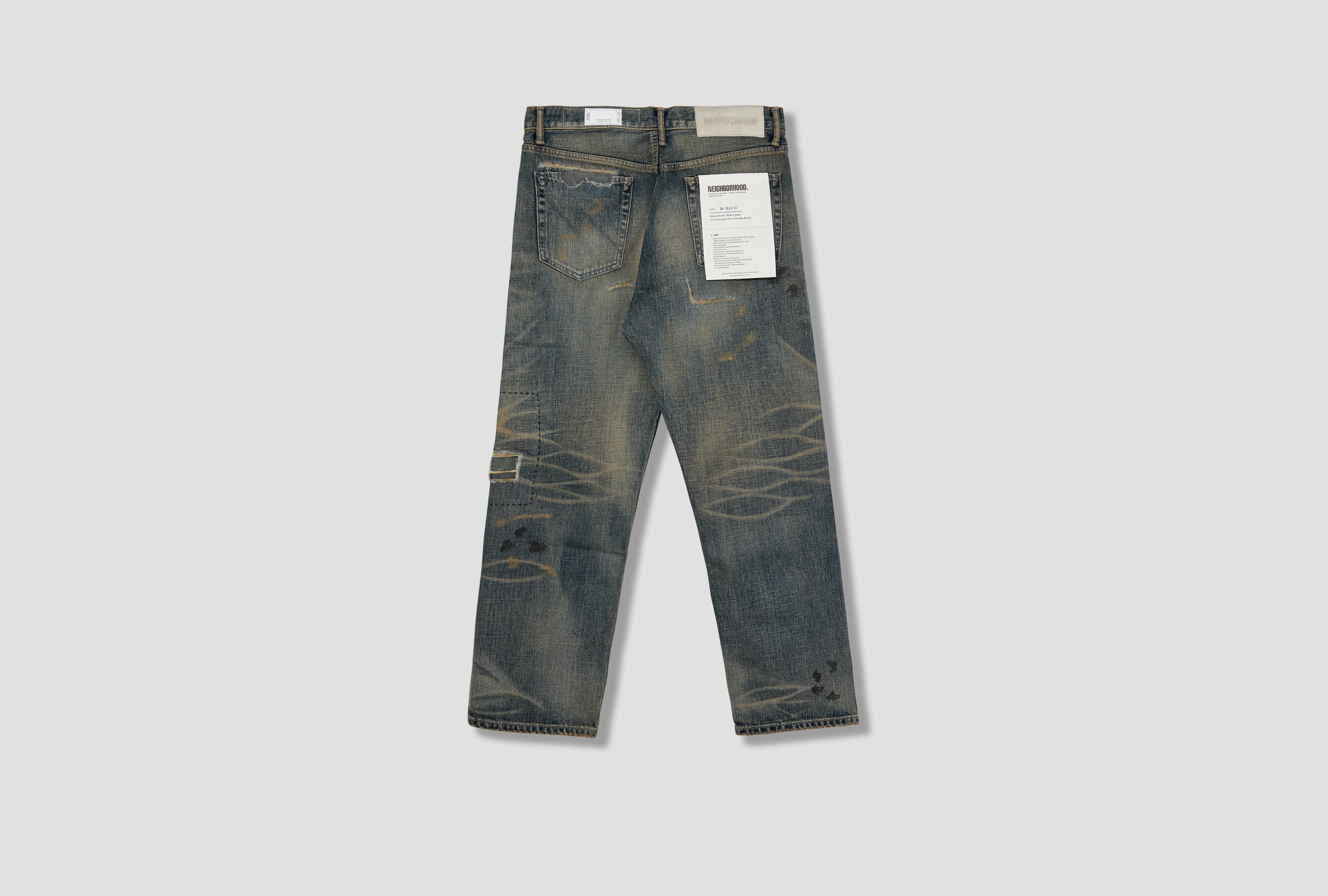 SAVAGE DENIM DP BASIC PANTS 251XBNH-PTM08 Blue