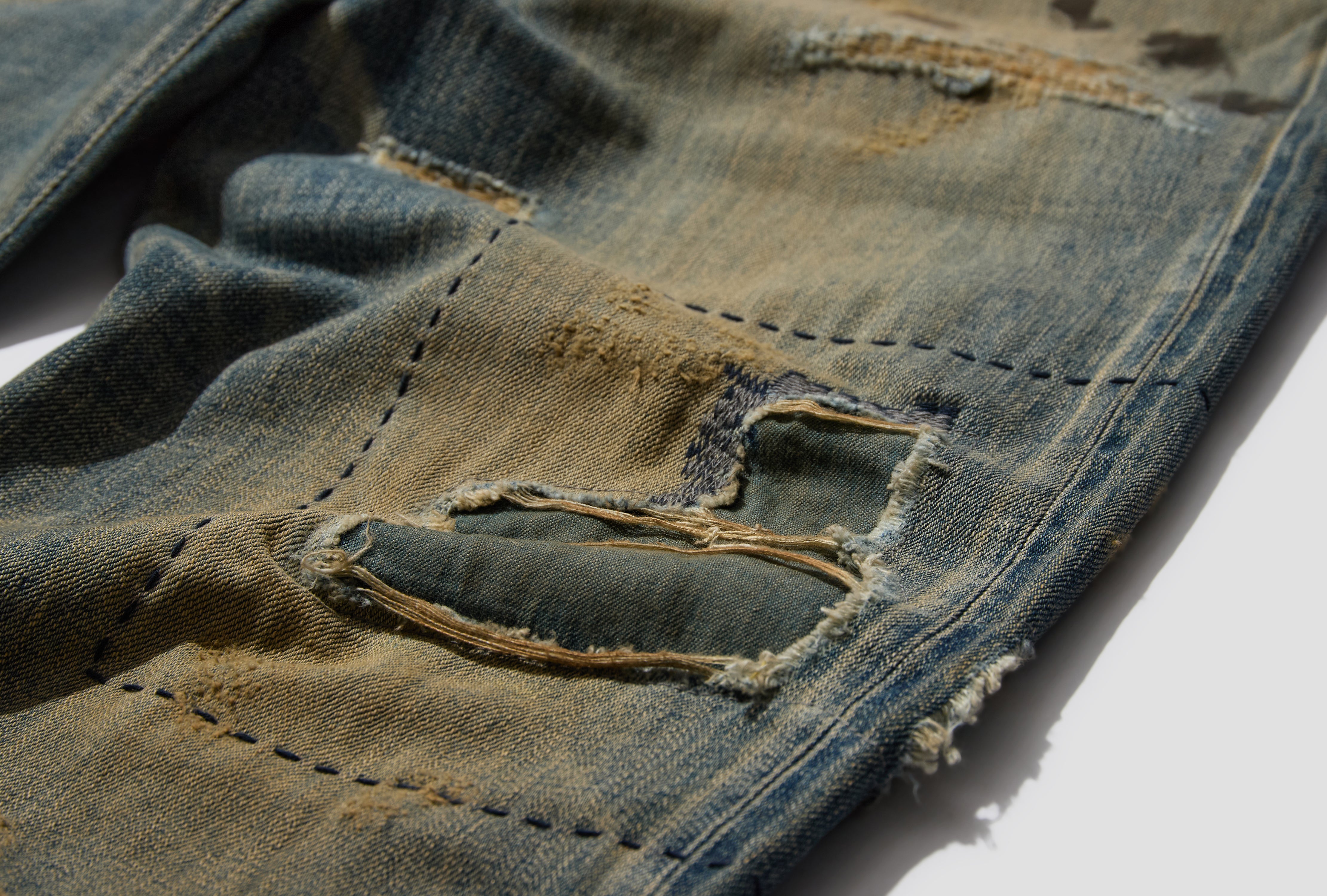 SAVAGE DENIM DP BASIC PANTS 251XBNH-PTM08 Blue
