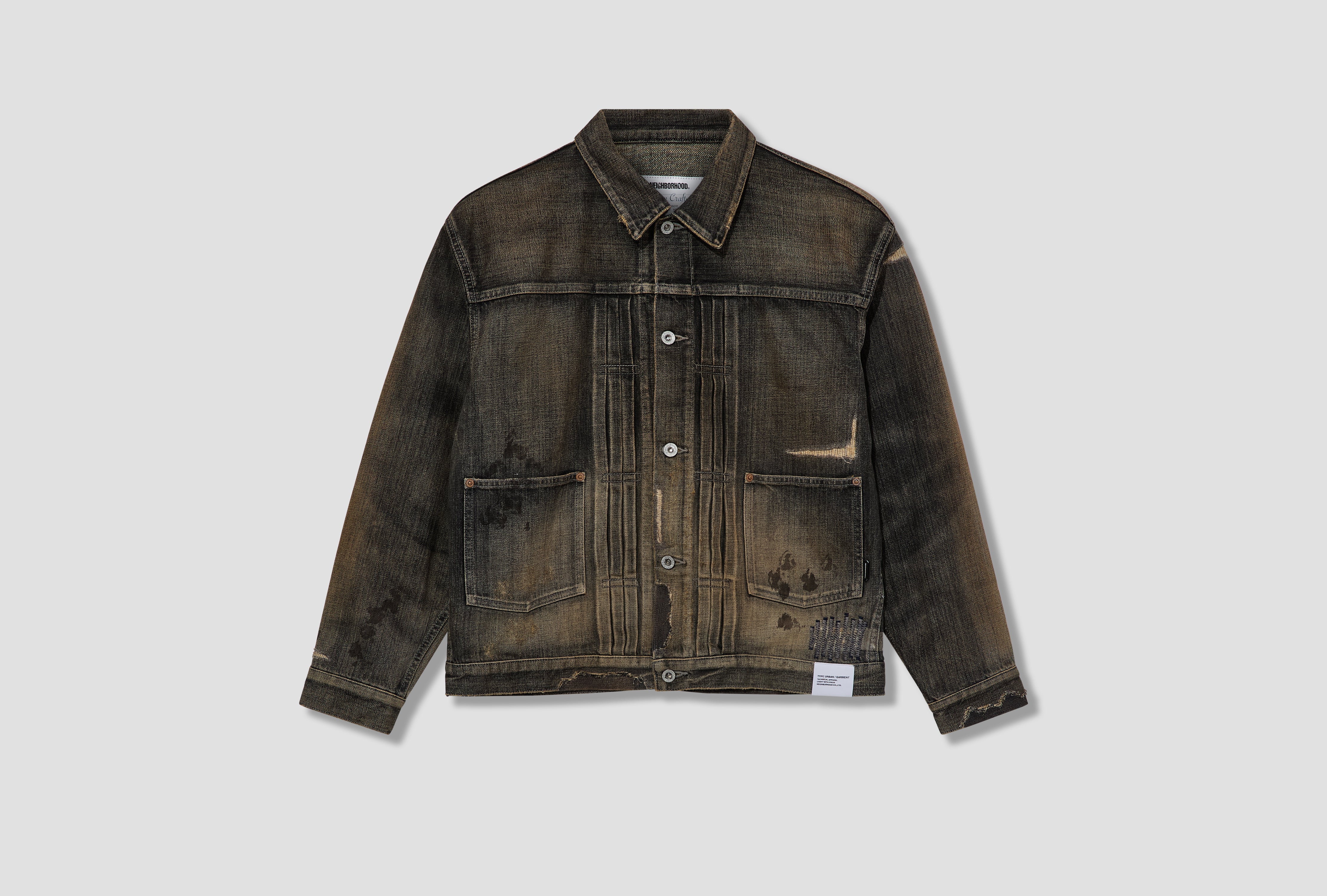 SAVAGE DENIM TYPE-1 JACKET MOD 251XBNH-JKM01 Black