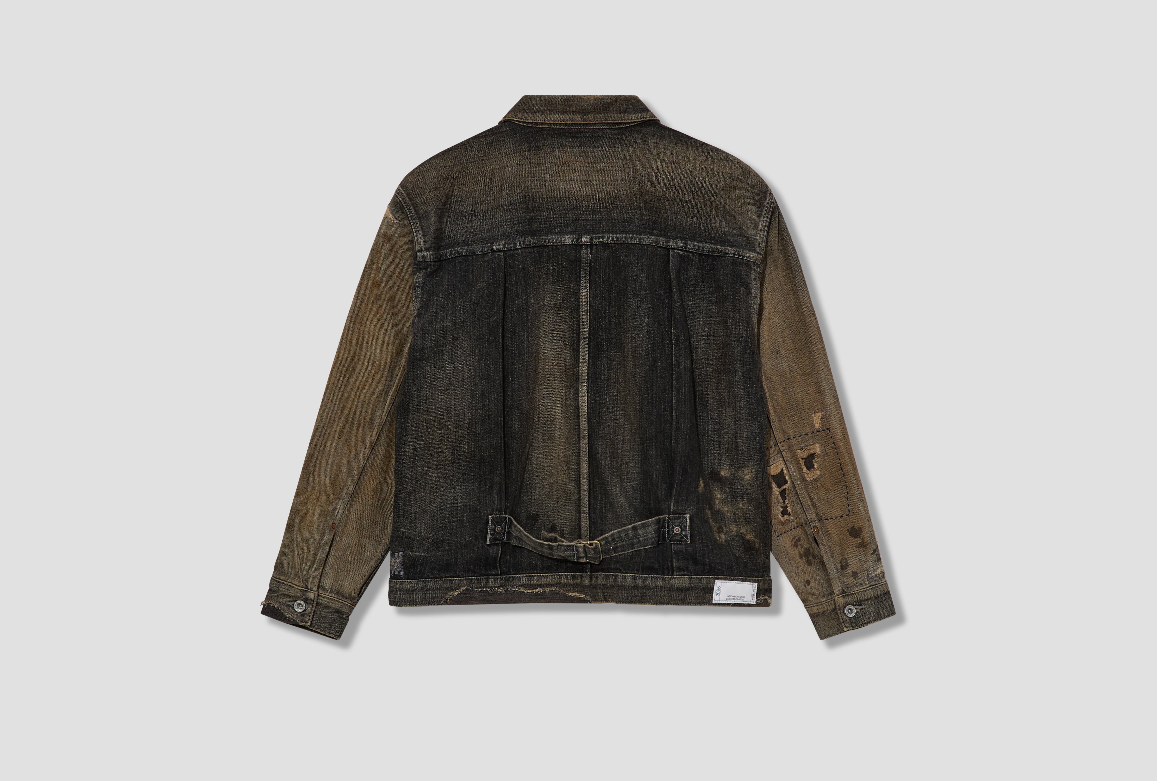SAVAGE DENIM TYPE-1 JACKET MOD 251XBNH-JKM01 Black