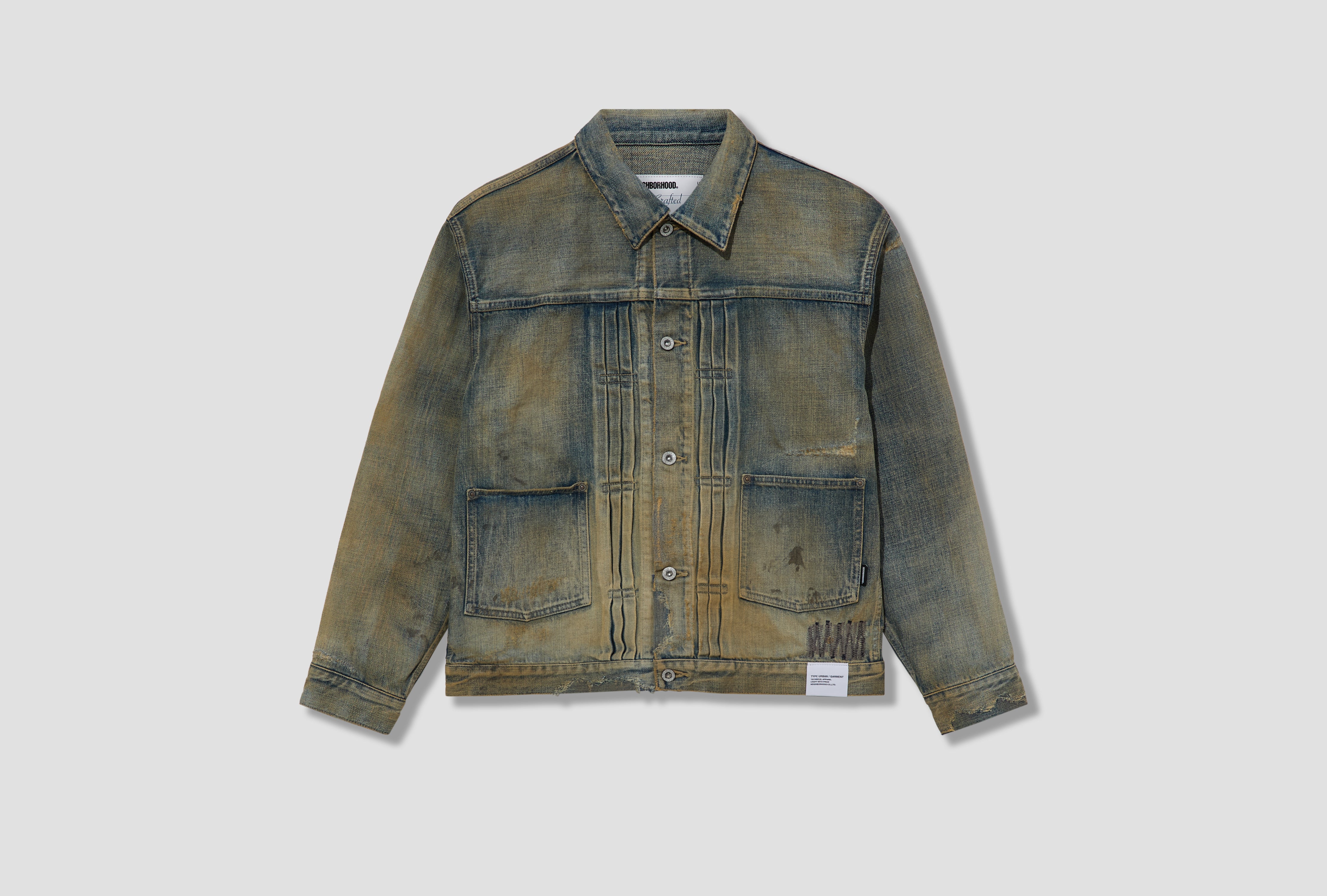 SAVAGE DENIM TYPE-1 JACKET MOD 251XBNH-JKM01 Blue