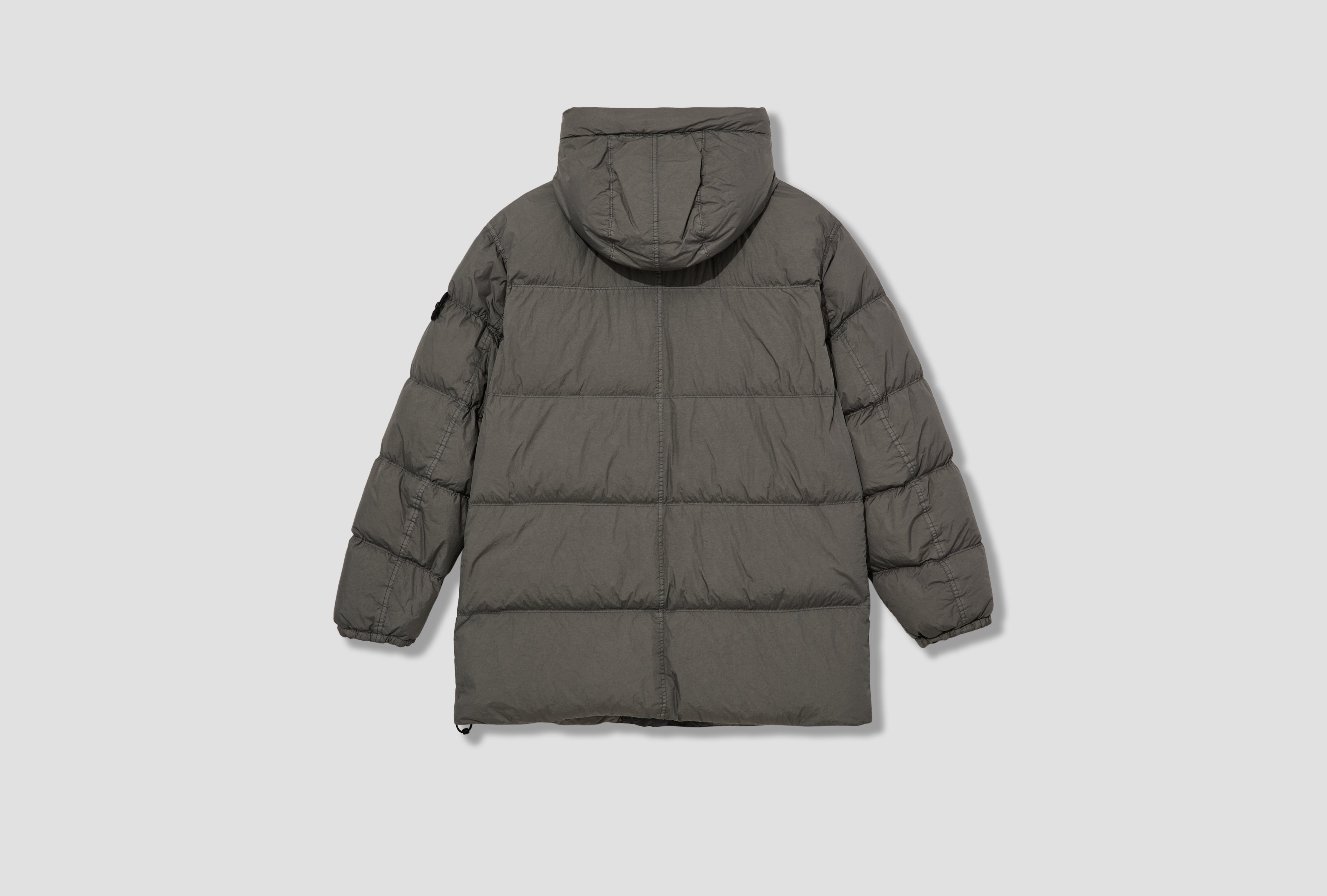 GARMENT DYED CRINKLE REPS NY RECYCLED NYLON K2 S15 41000 12 S0A23 Grey