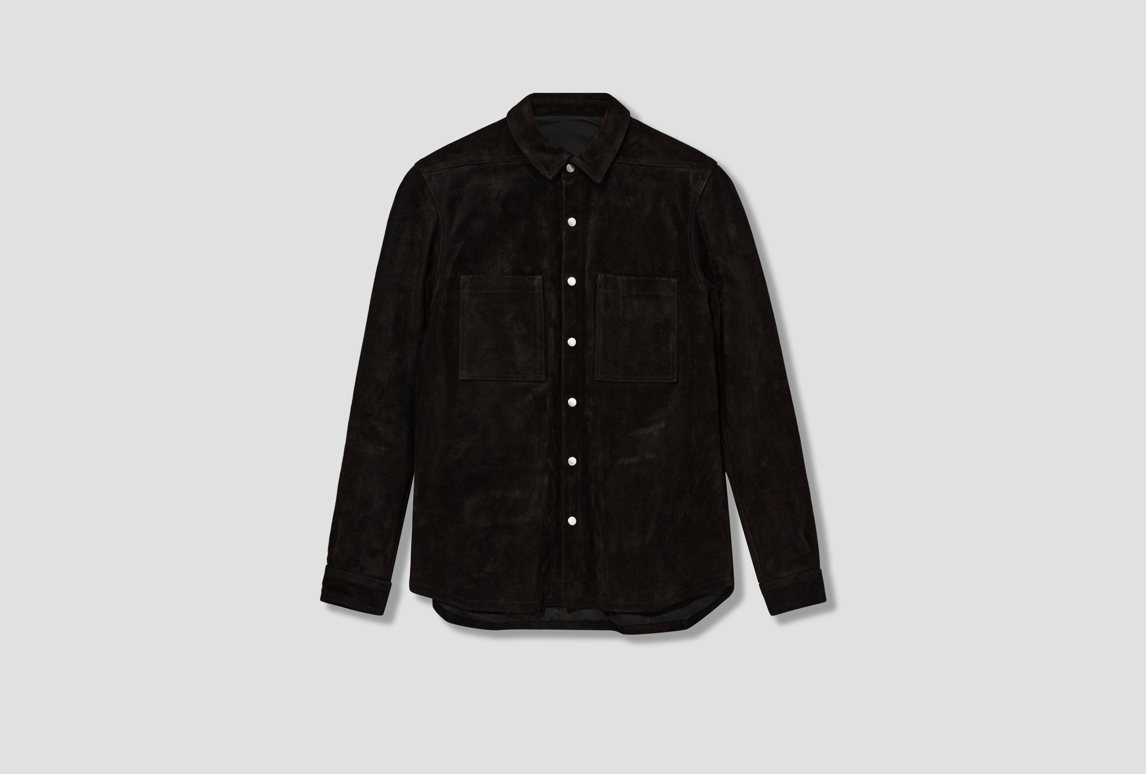 OUTERSHIRT - SUEDE LEATHER / BLACK RU02E1744 LCS