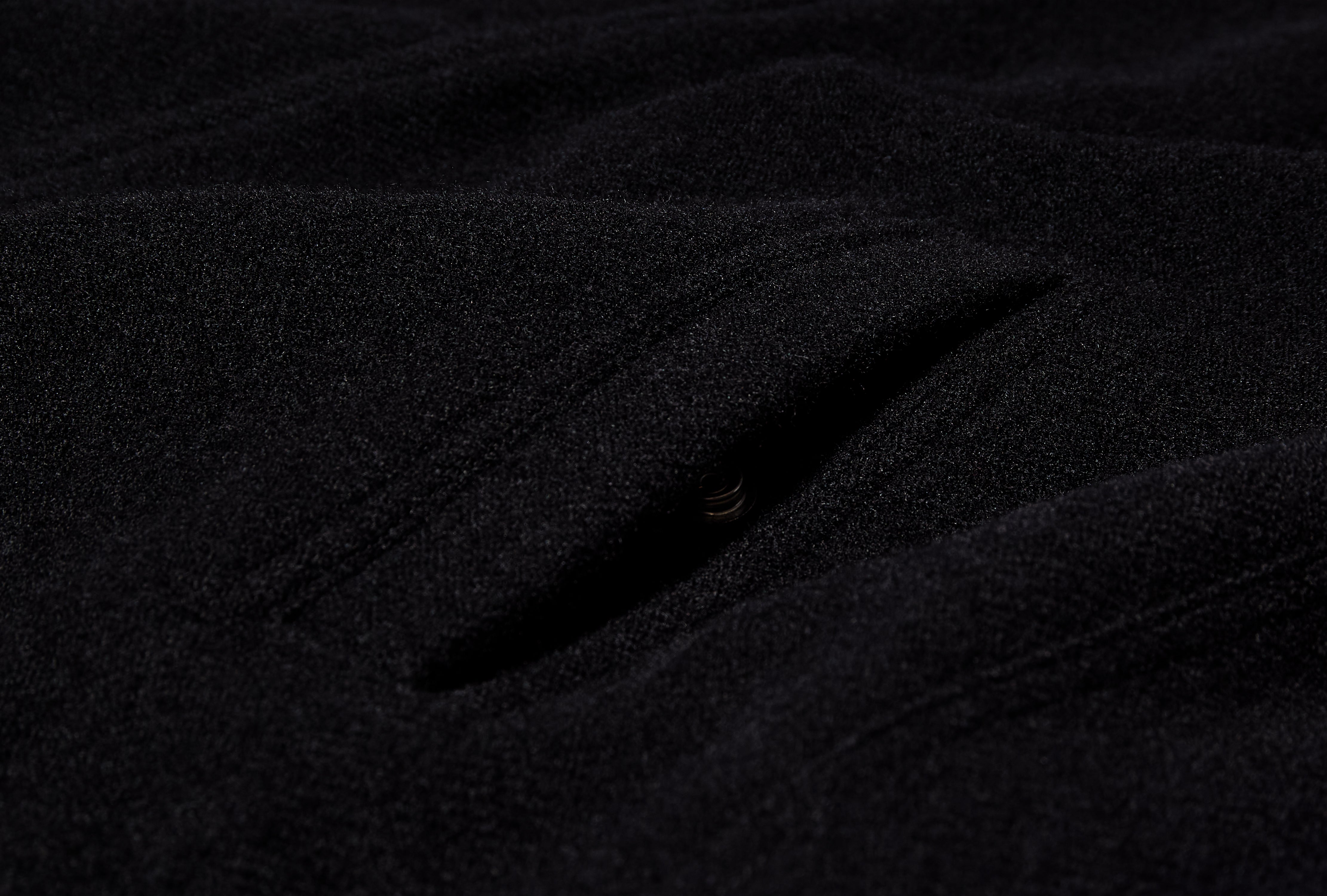 BRAD JKT - BOILED WOOL / BLACK RU02E1764 WBD