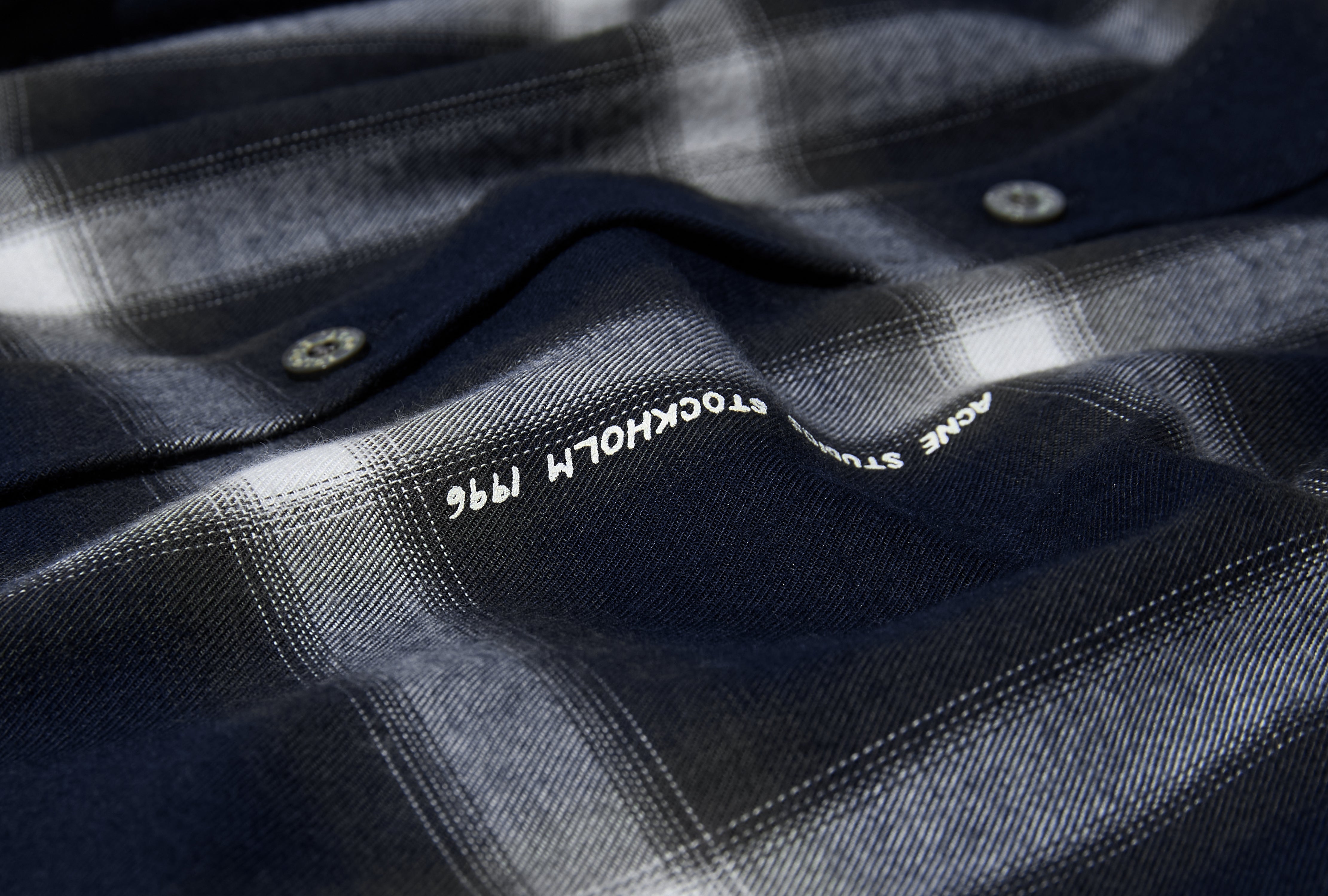 SETAR LS FLANNEL SHADOW CHECK BB0632 Navy