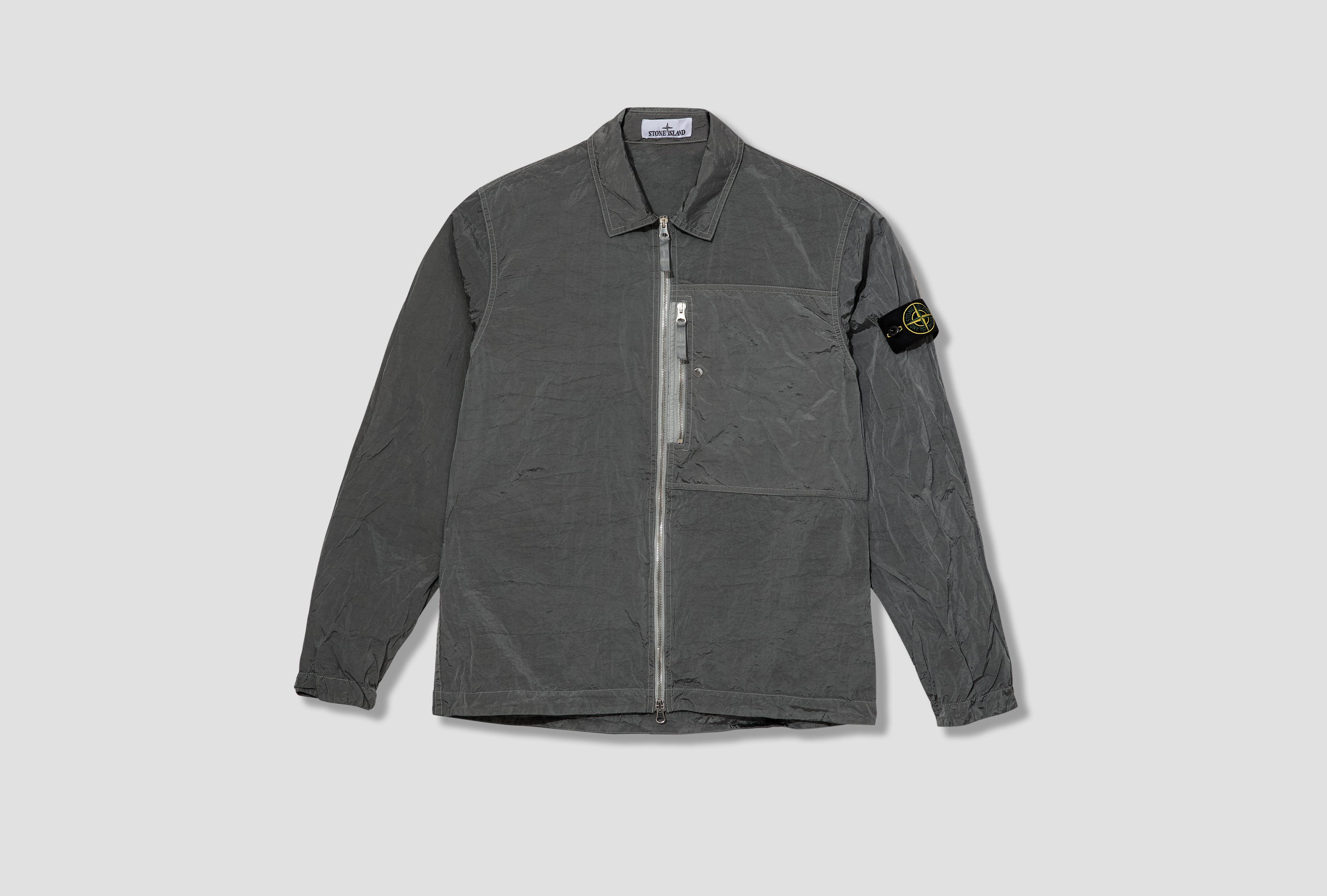 NYLON METAL IN ECONYL® REGENERATED NYLON GARMENT DYED K2 S15 12000 31 S0019 Grey