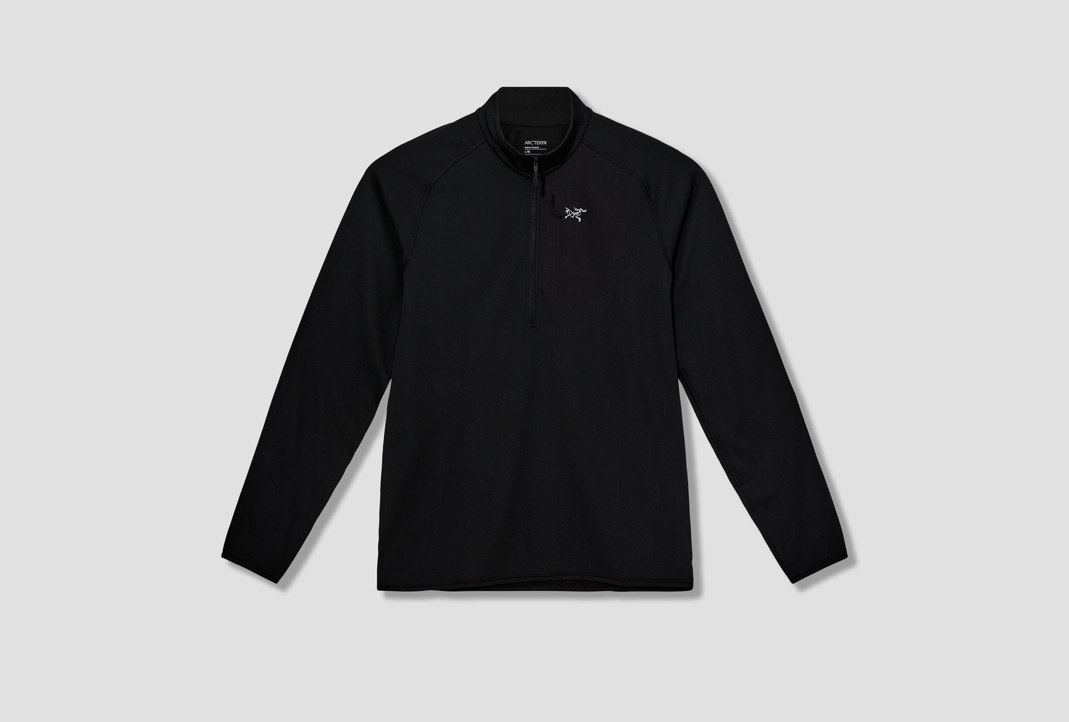 DELTA 1/2 ZIP NECK MEN'S X000010550 Black