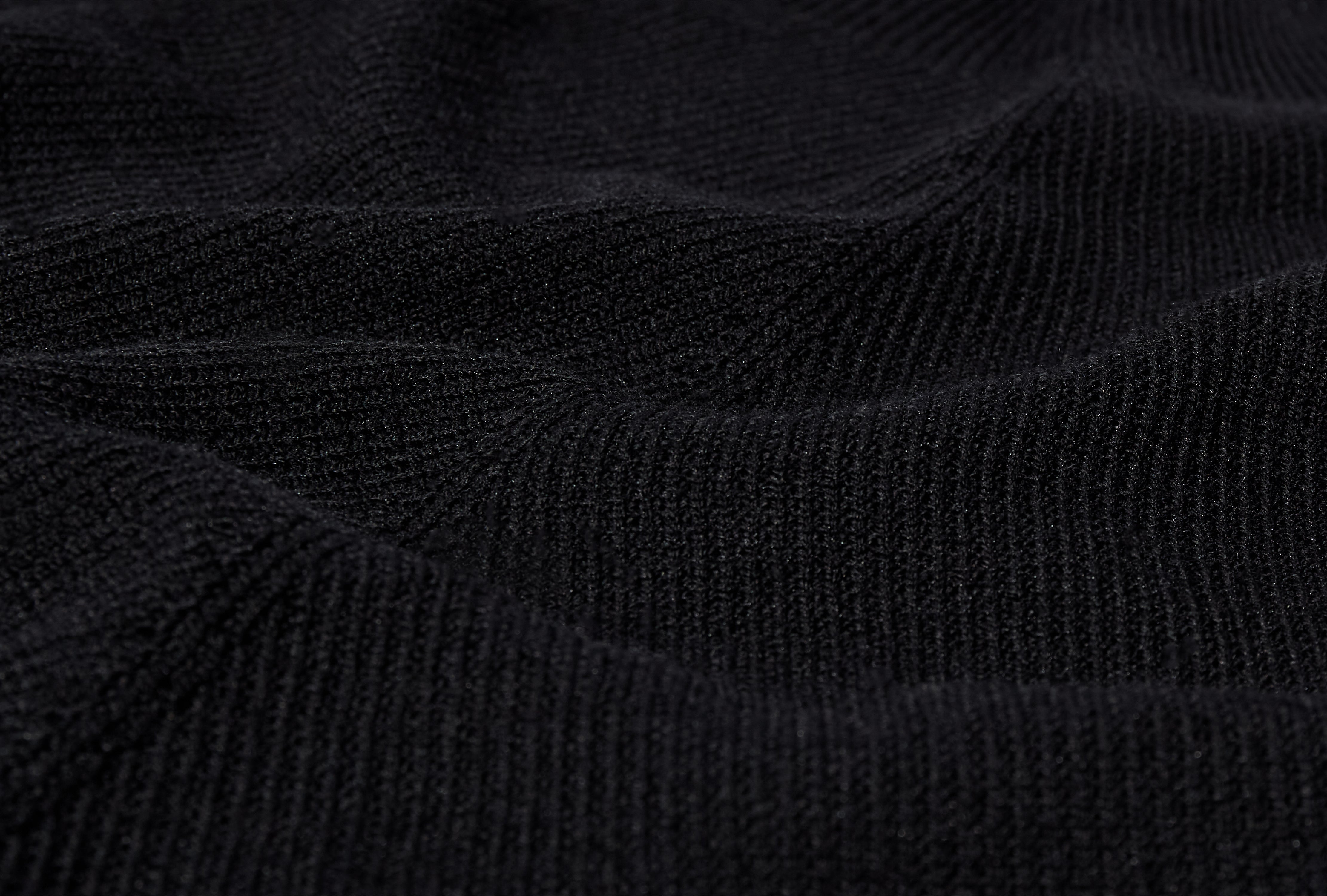 CONIC WOOL MIDLAYER MEN'S X000009734 Black