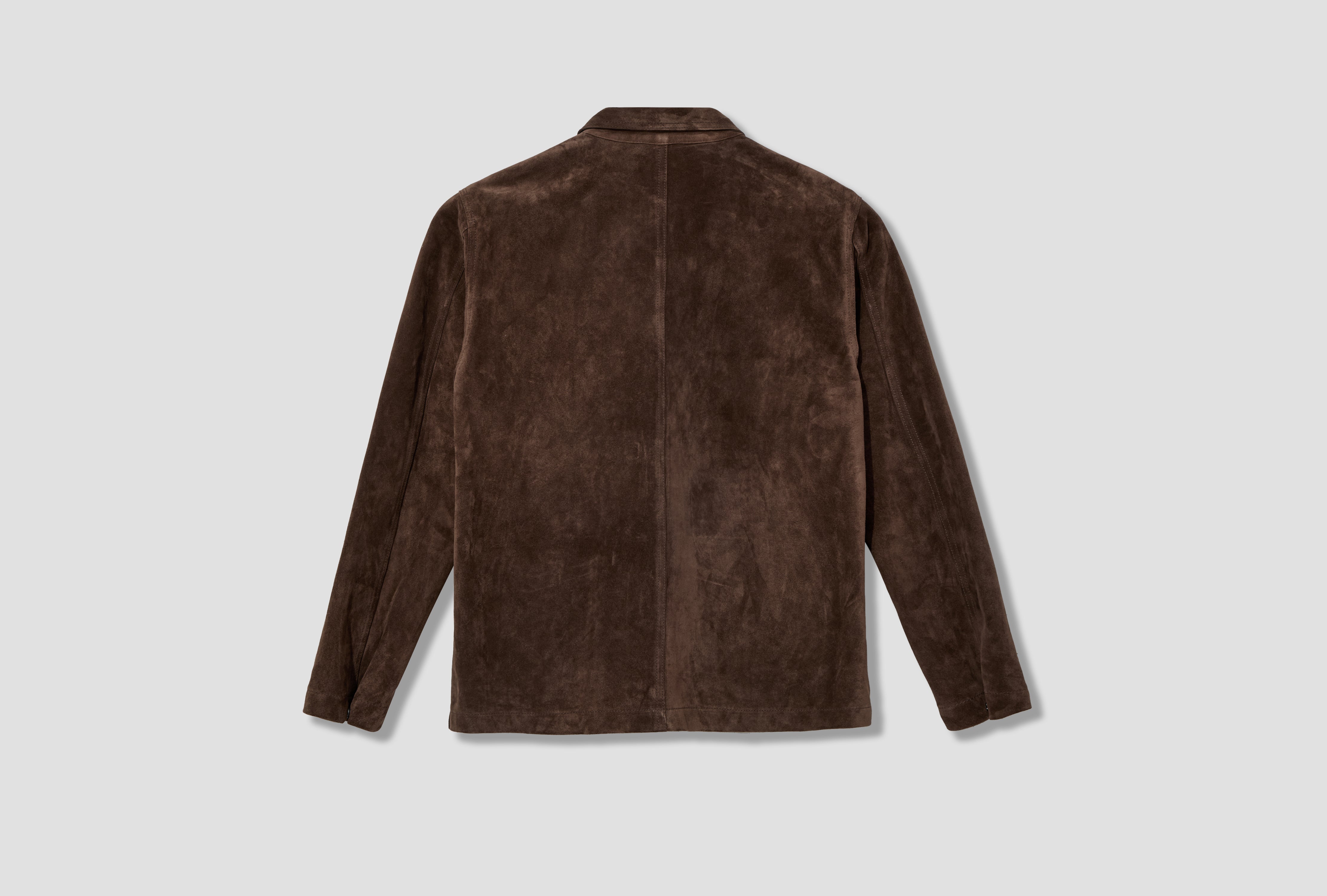 HEAVYW SUEDE 5-POCKET CHORE JACKET DR2A1B 24823-02 Brown