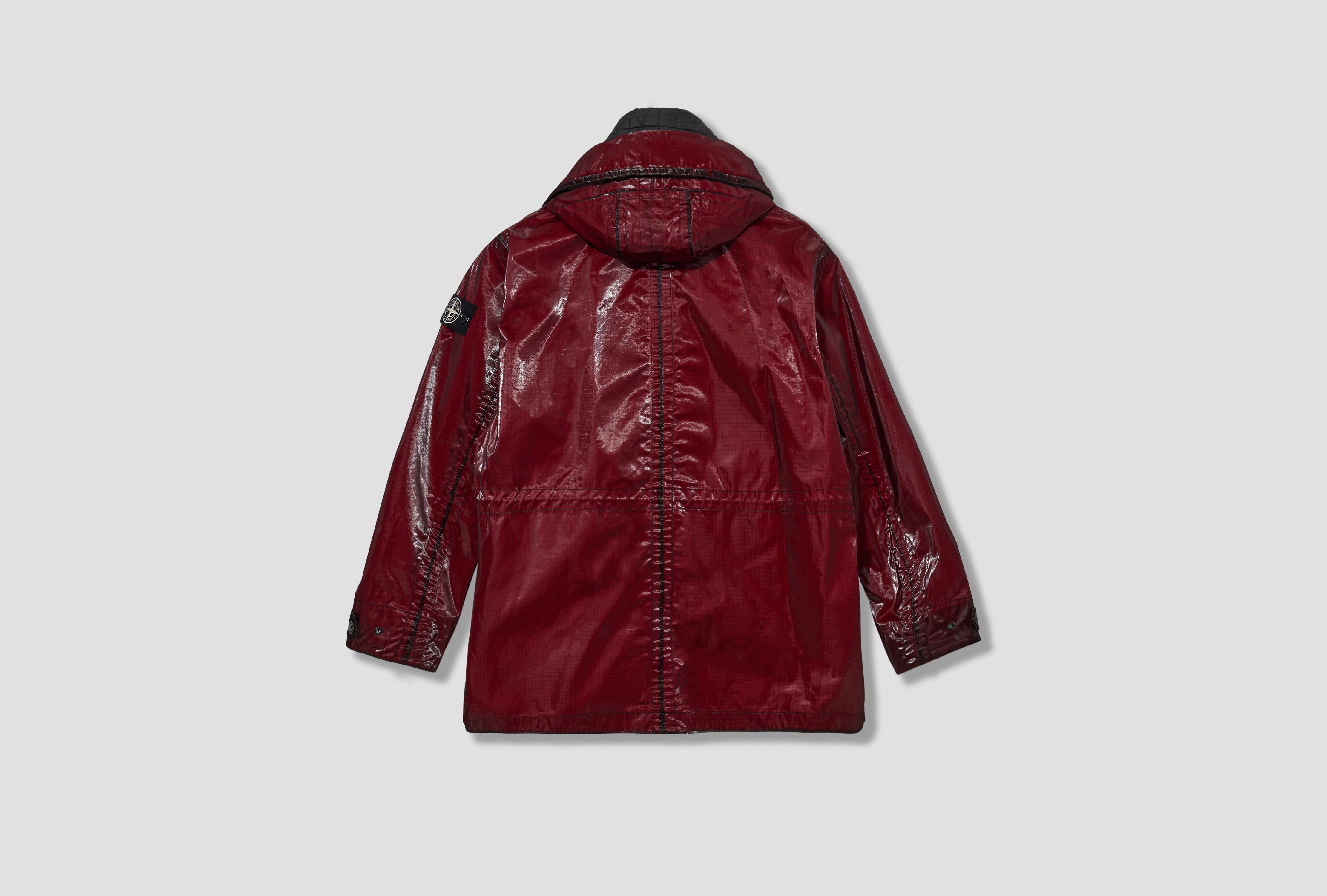 UNEVEN RIPSTOP PRISMATICO GARMENT DYED K2 S15 41000 79 S0237 Burgundy