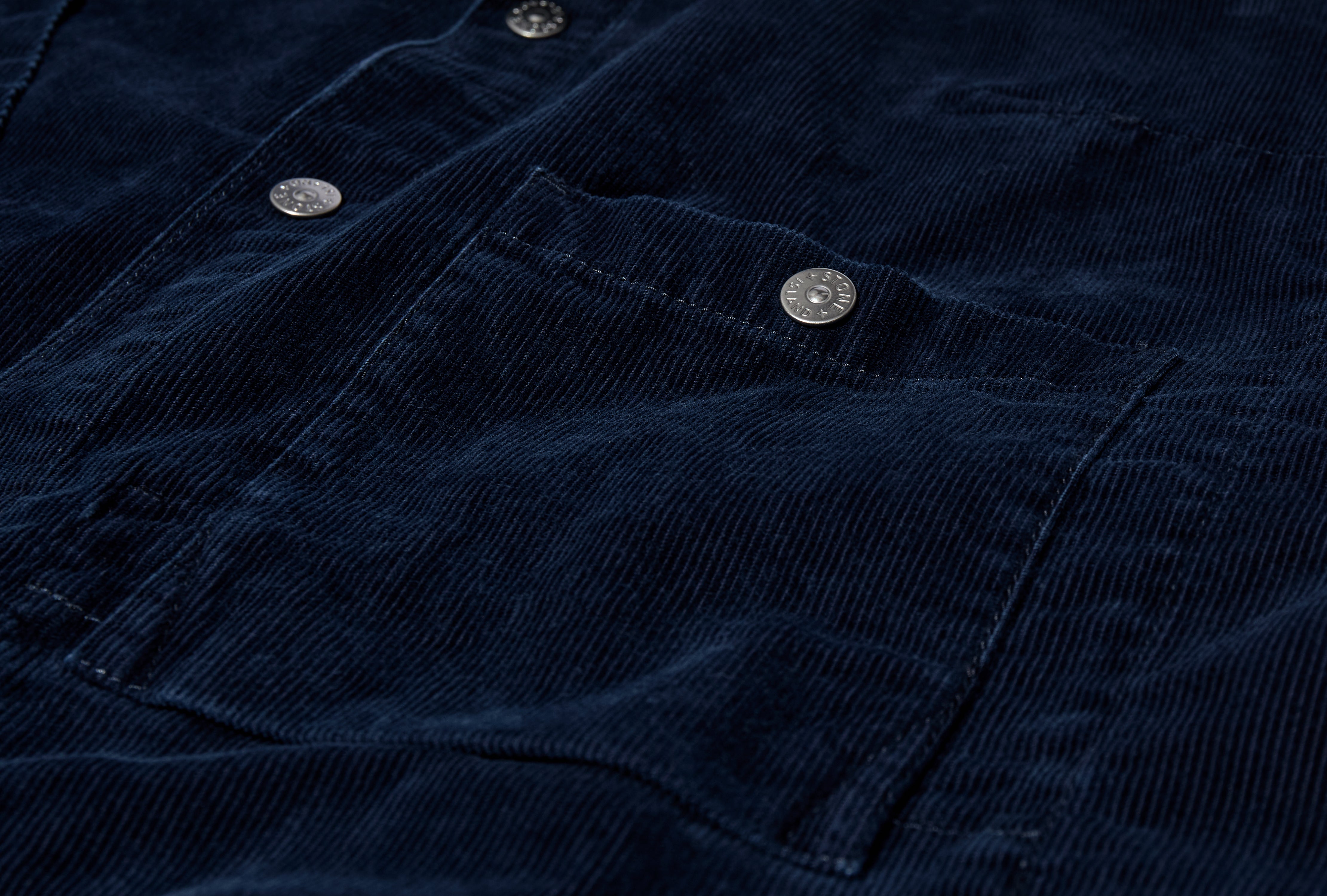 INDIGO MICRO CORDUROY-RINSED K2 S15 11000 08 S0J10 Blue