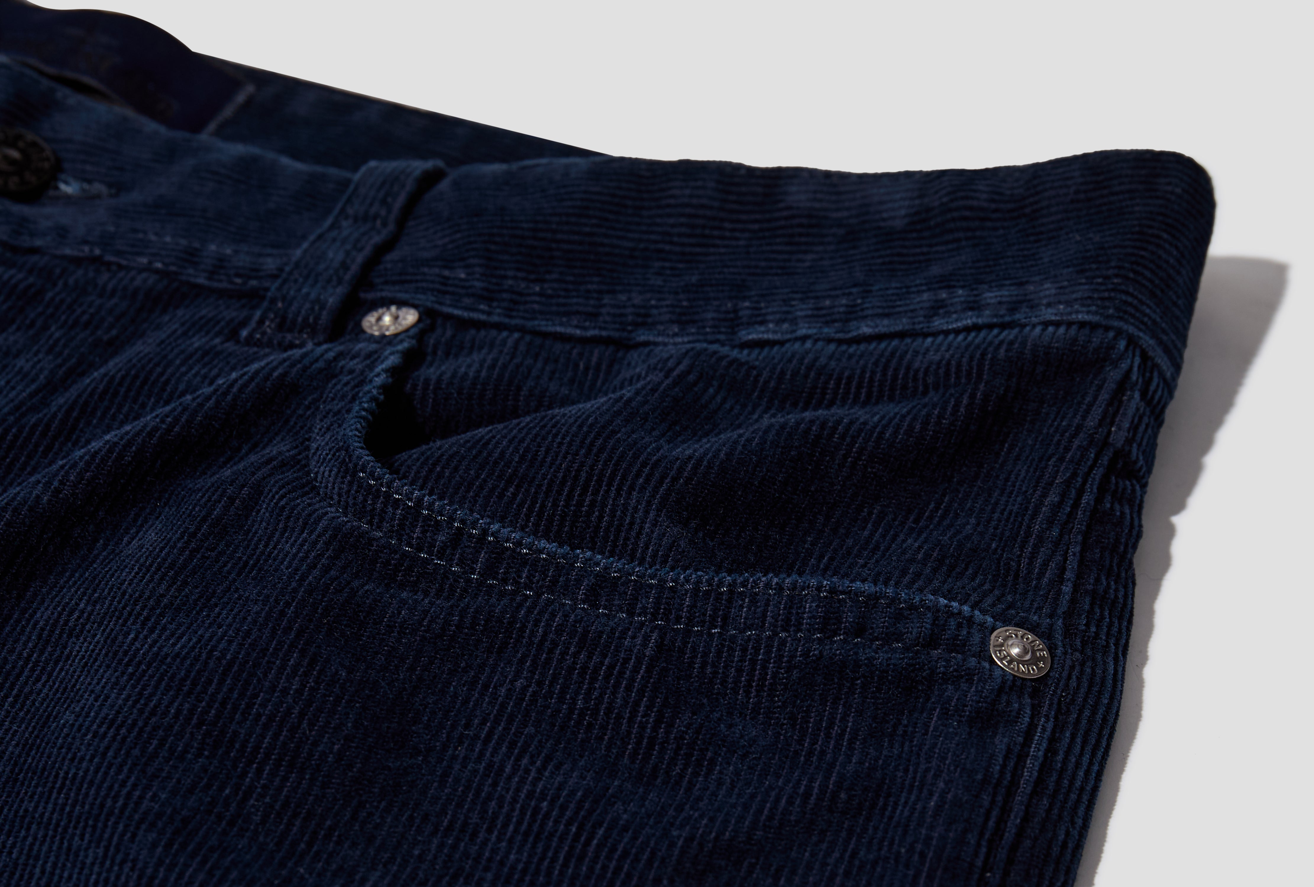 INDIGO MICRO CORDUROY-RINSED K2 S15 J1000 05 S0J10 Blue