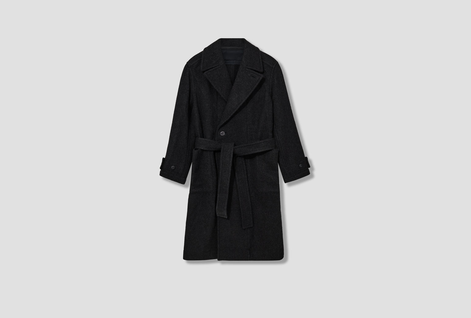 SOFT COAT - SOFT WOOL ALPACA CO1135 LF504 Black