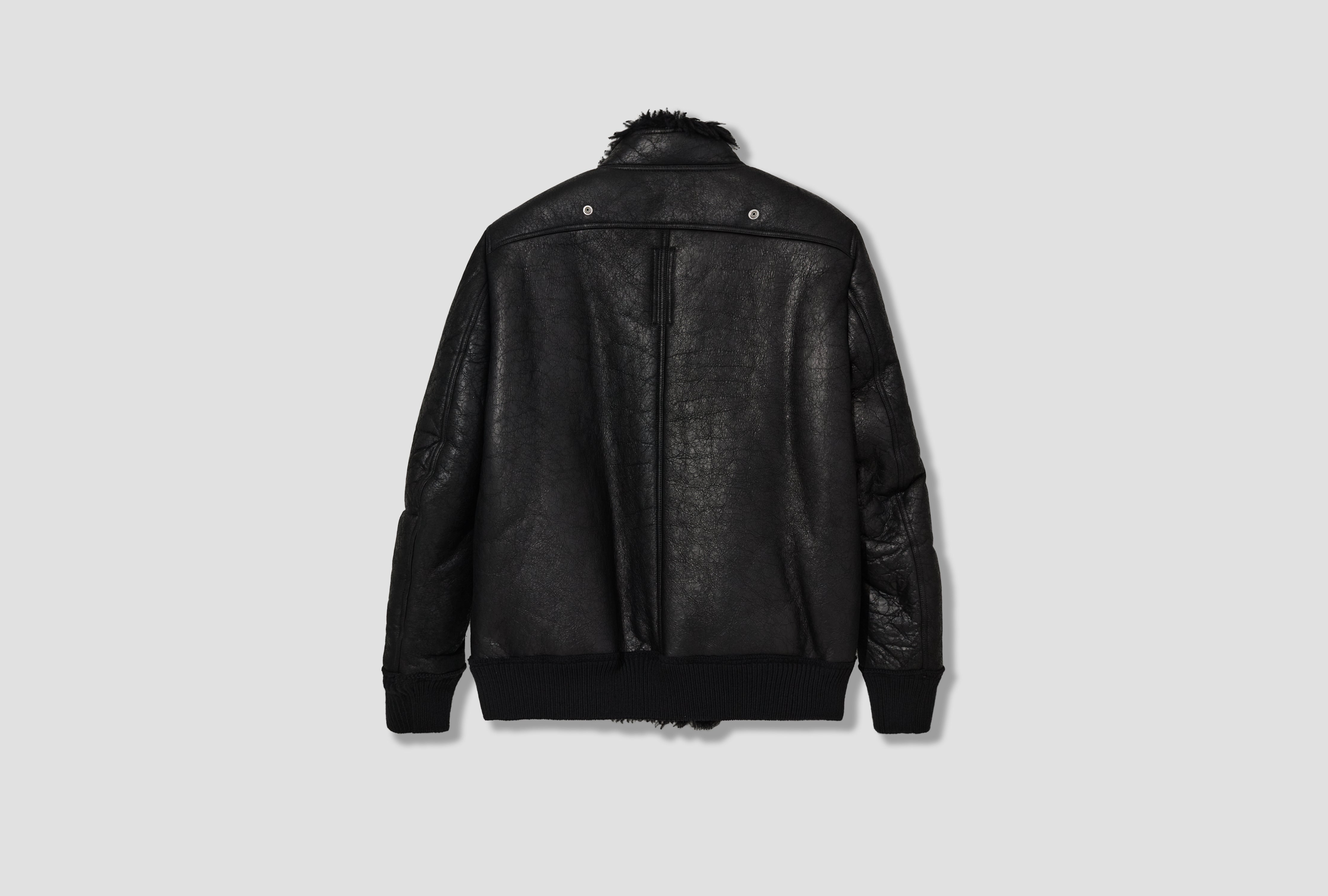 HOLLYWOOD FLIGHT - CURLY SHEARLING / BLACK RU02E1760 LSHC