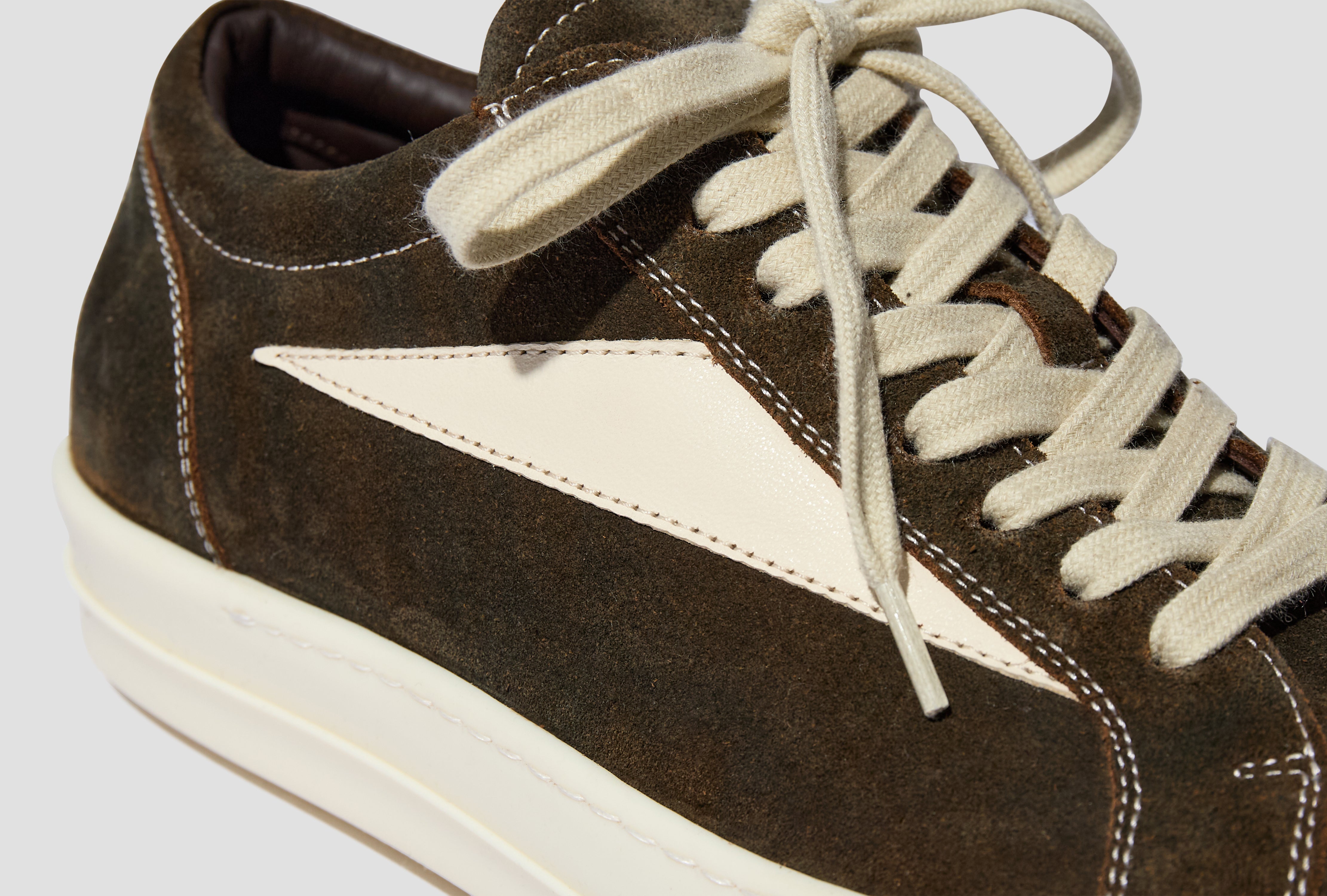 VINTAGE SNEAKS - INDIGO SUEDE AND SUEDE LEATHER / INDIGO/MILK/MILK RR02E1897 LCSILV