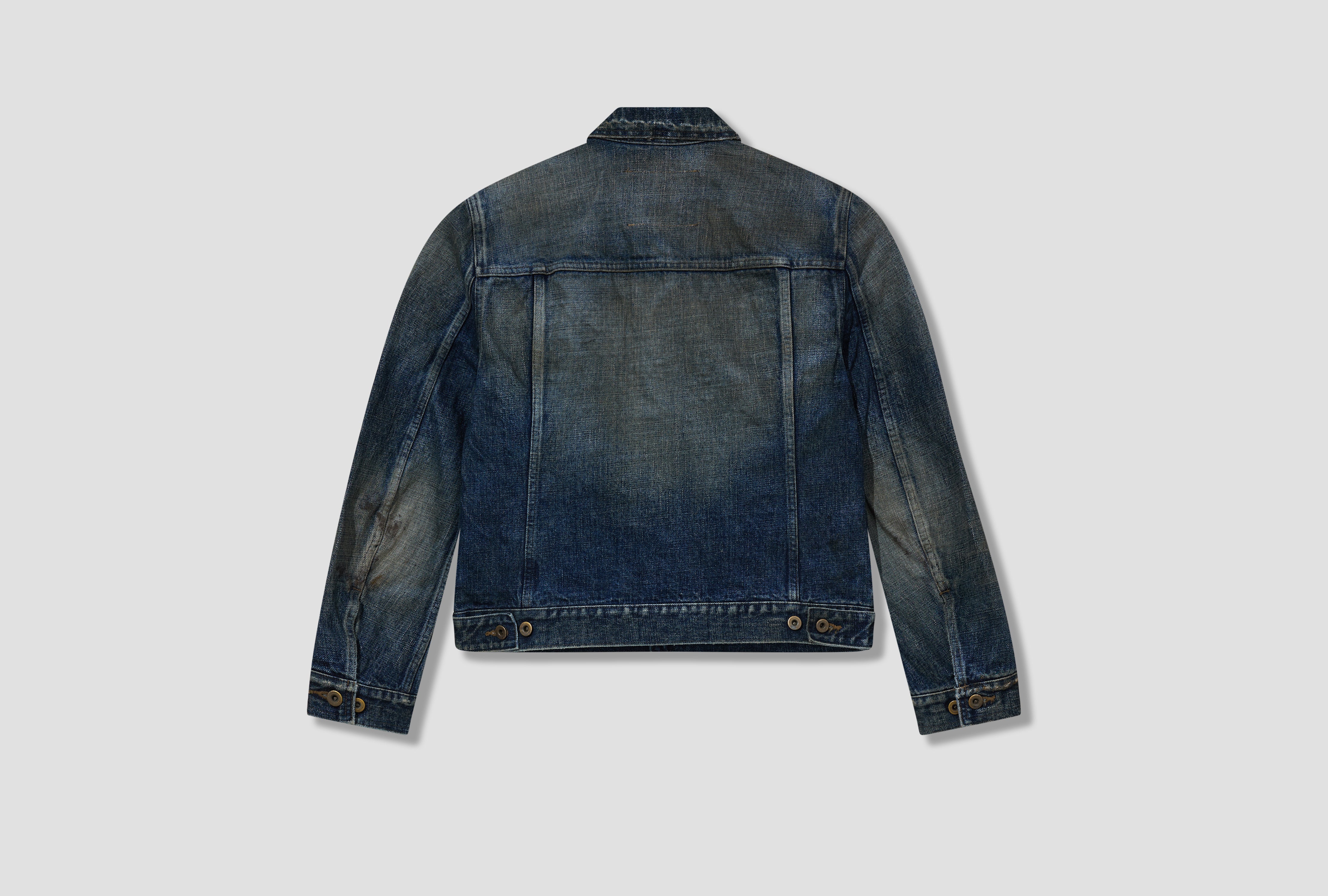 TRUCKER JKT - 16,5OZ VINTAGE INDIGO DENIM / VINTAGE INDIGO DL02E2788 HVWJP