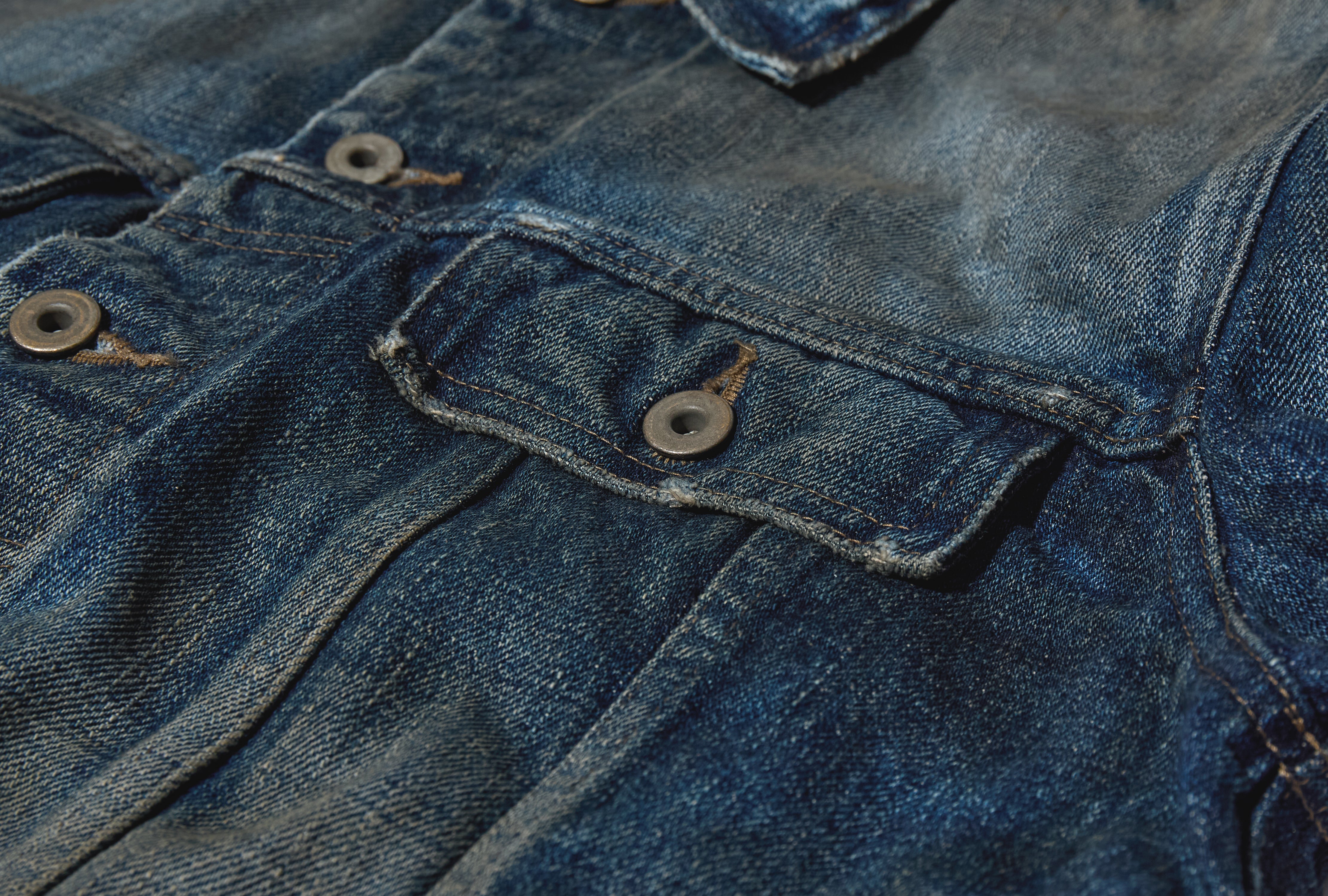 TRUCKER JKT - 16,5OZ VINTAGE INDIGO DENIM / VINTAGE INDIGO DL02E2788 HVWJP