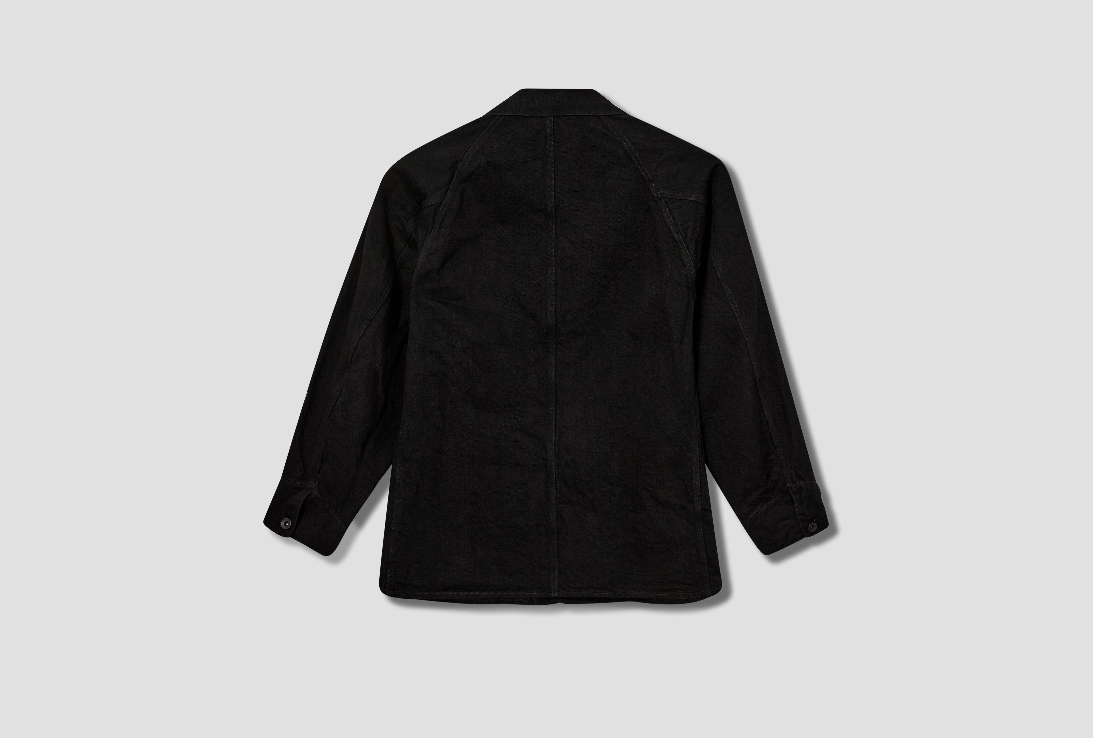 BLACK DENIM WORK JACKET C03-01002 Black