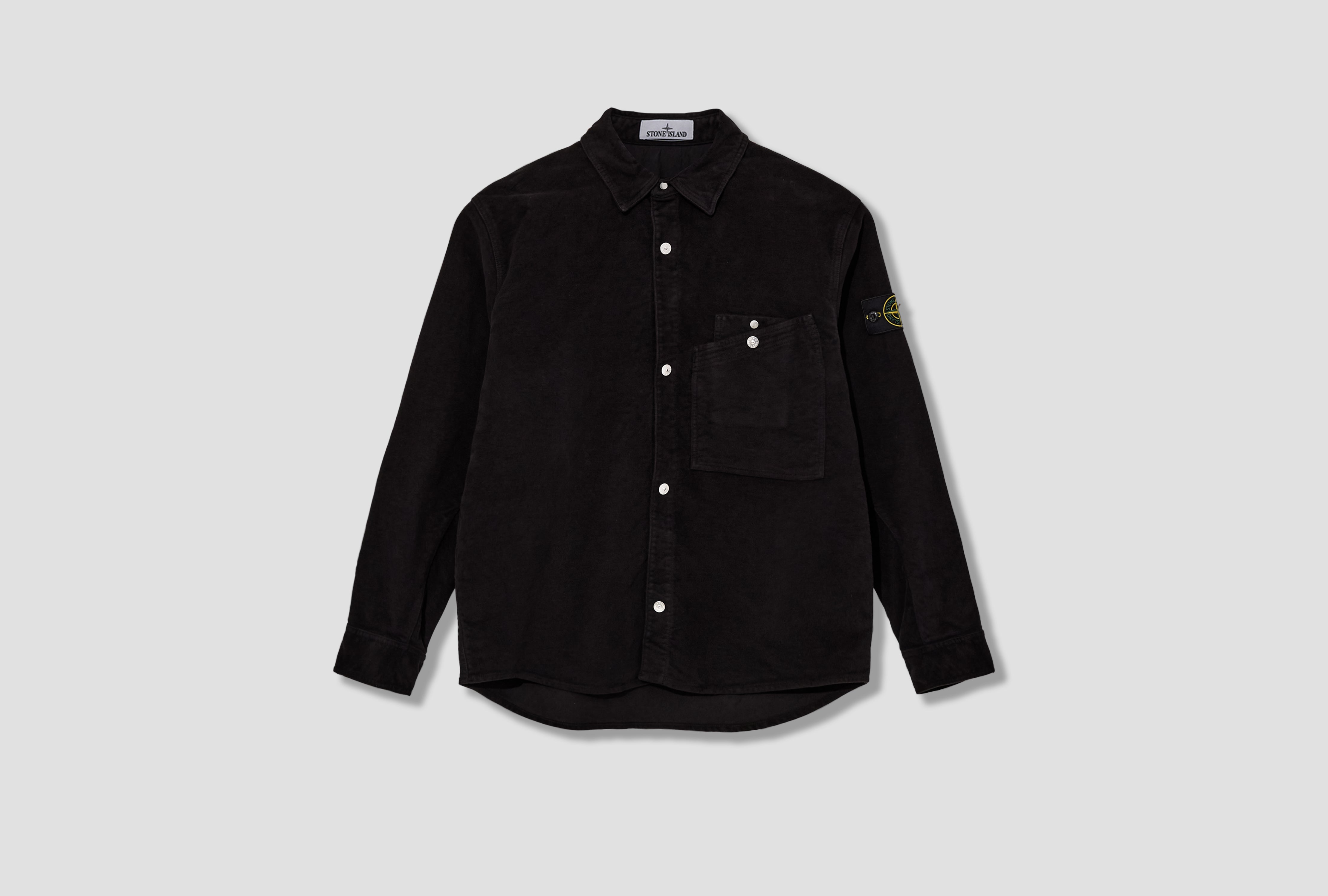 COTTON MOLESKIN-TC ORGANIC COTTON GARMENT DYED K2 S15 12000 19 S0228 Black