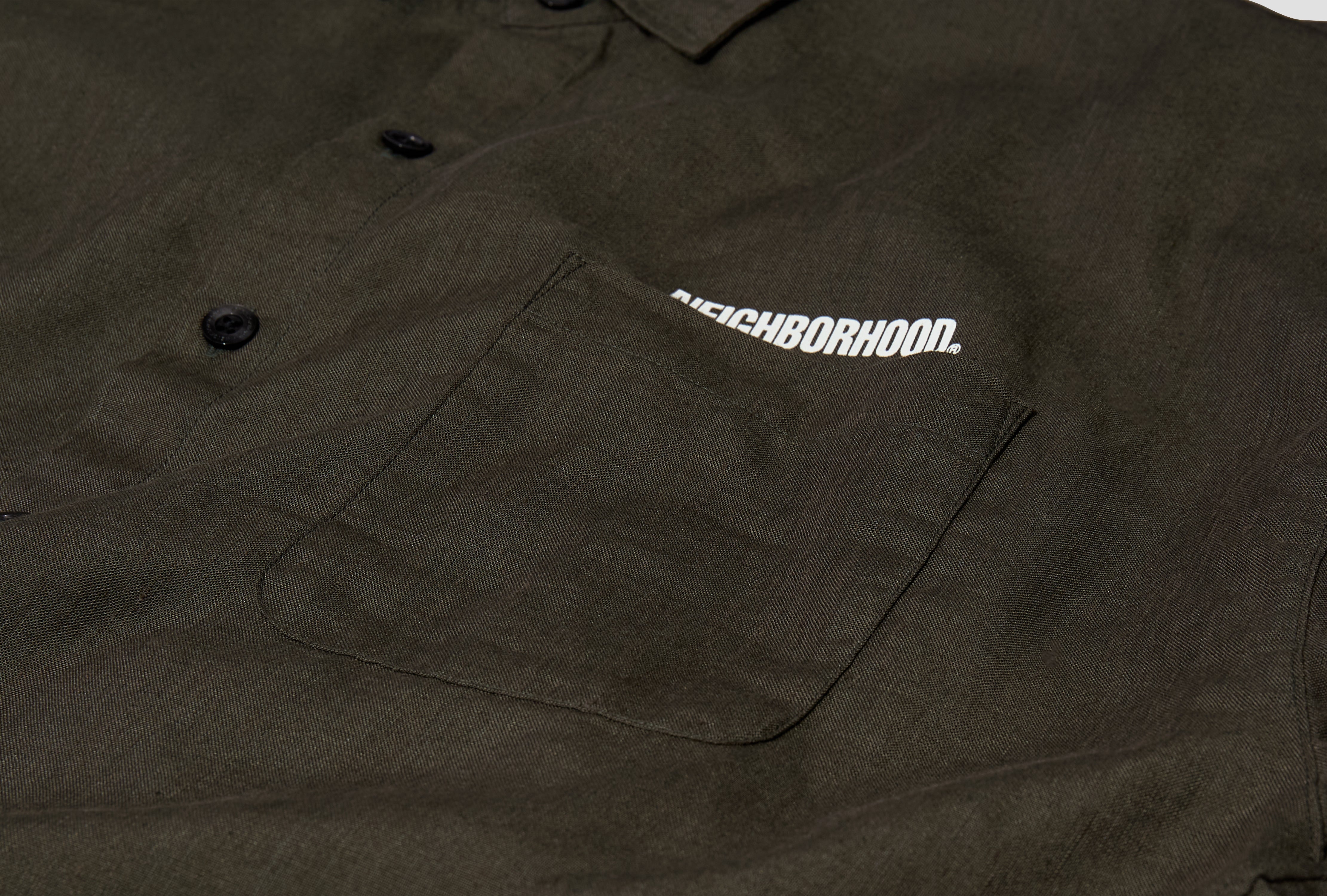 OVER SHIRT LS 251BENH-SHM01 Olive