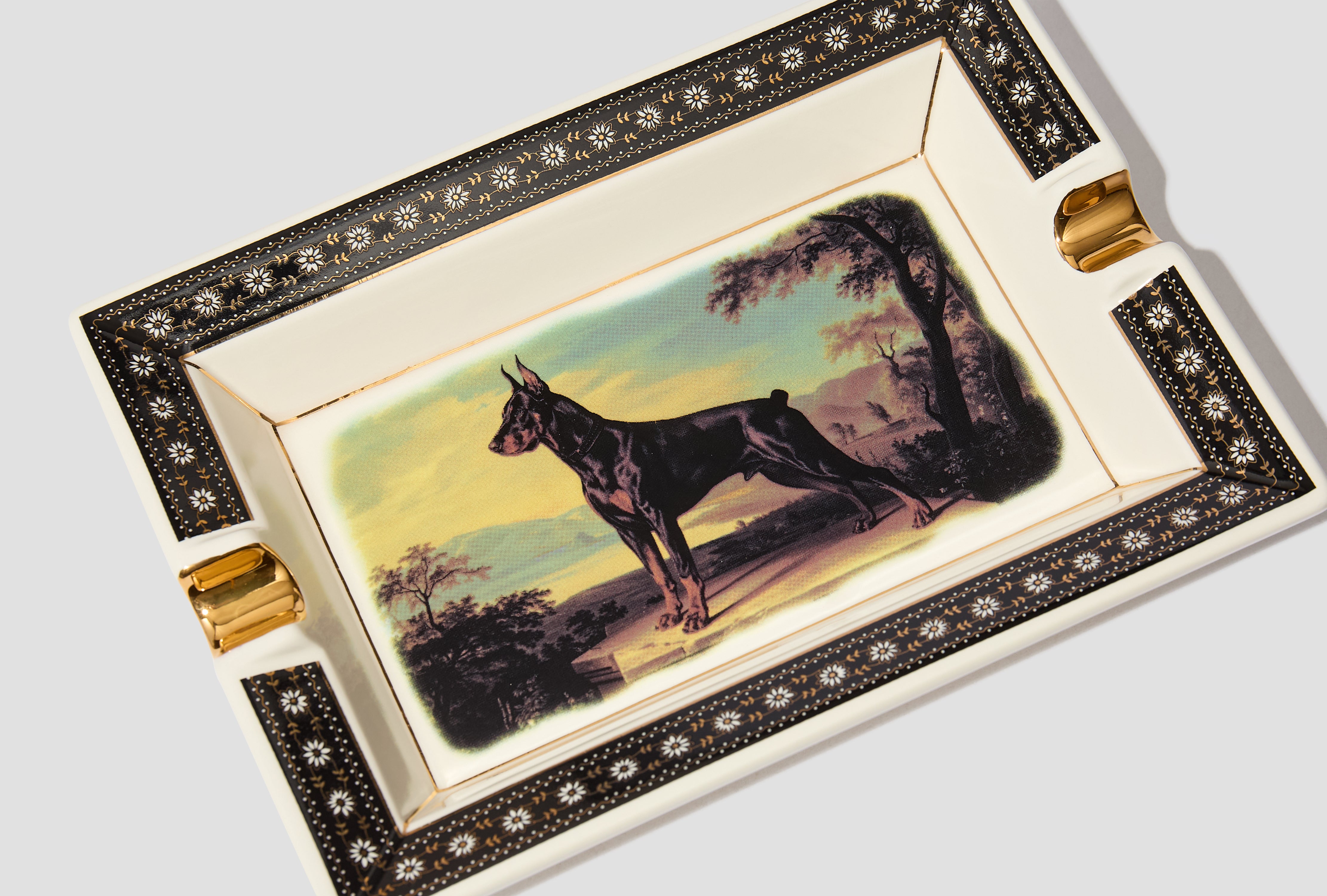 SQUARE INCENSE TRAY 252AINH-AC01 Black