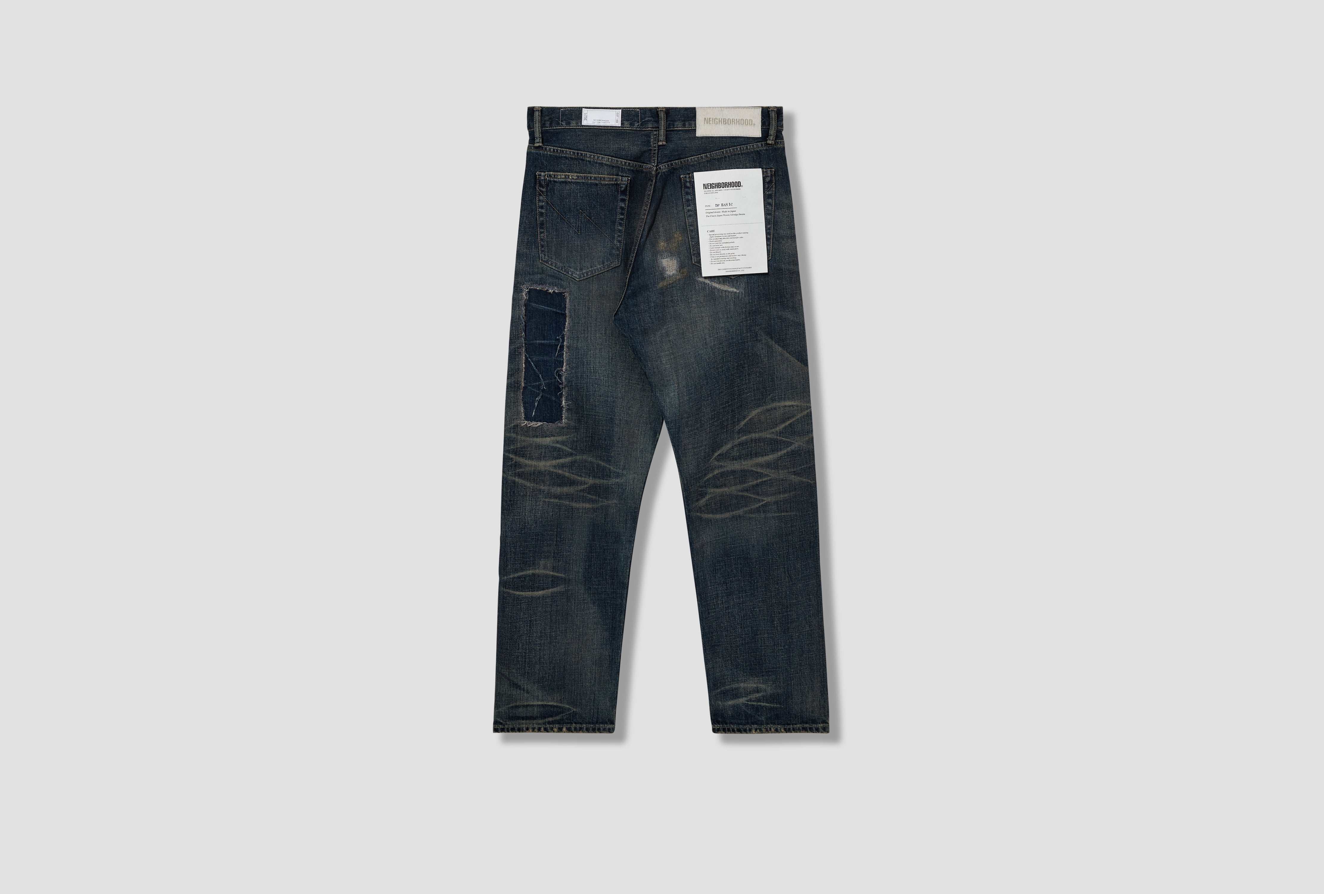 SAVAGE DENIM DP BASIC PANTS 252XBNH-PTM08 Blue