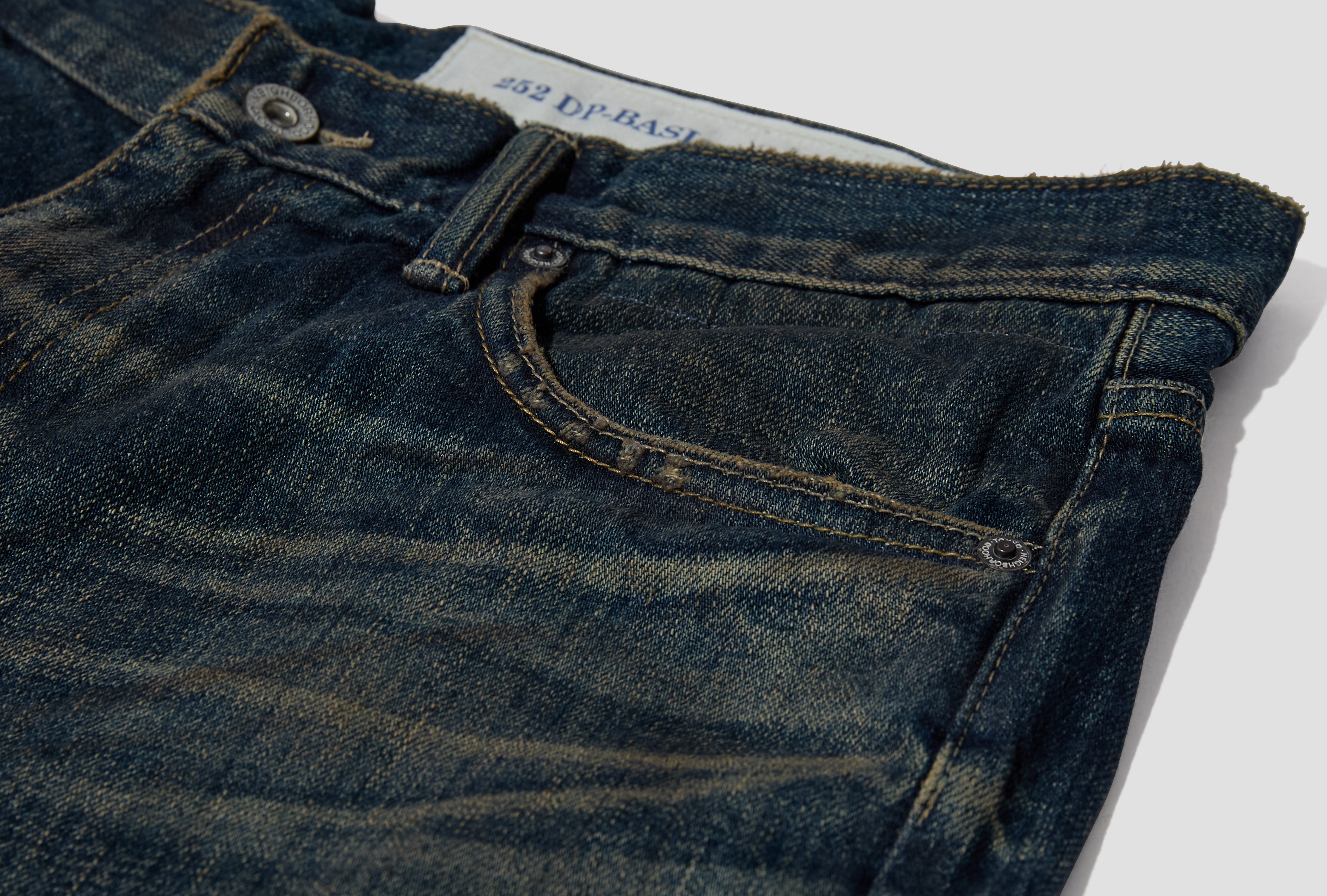 SAVAGE DENIM DP BASIC PANTS 252XBNH-PTM08 Blue