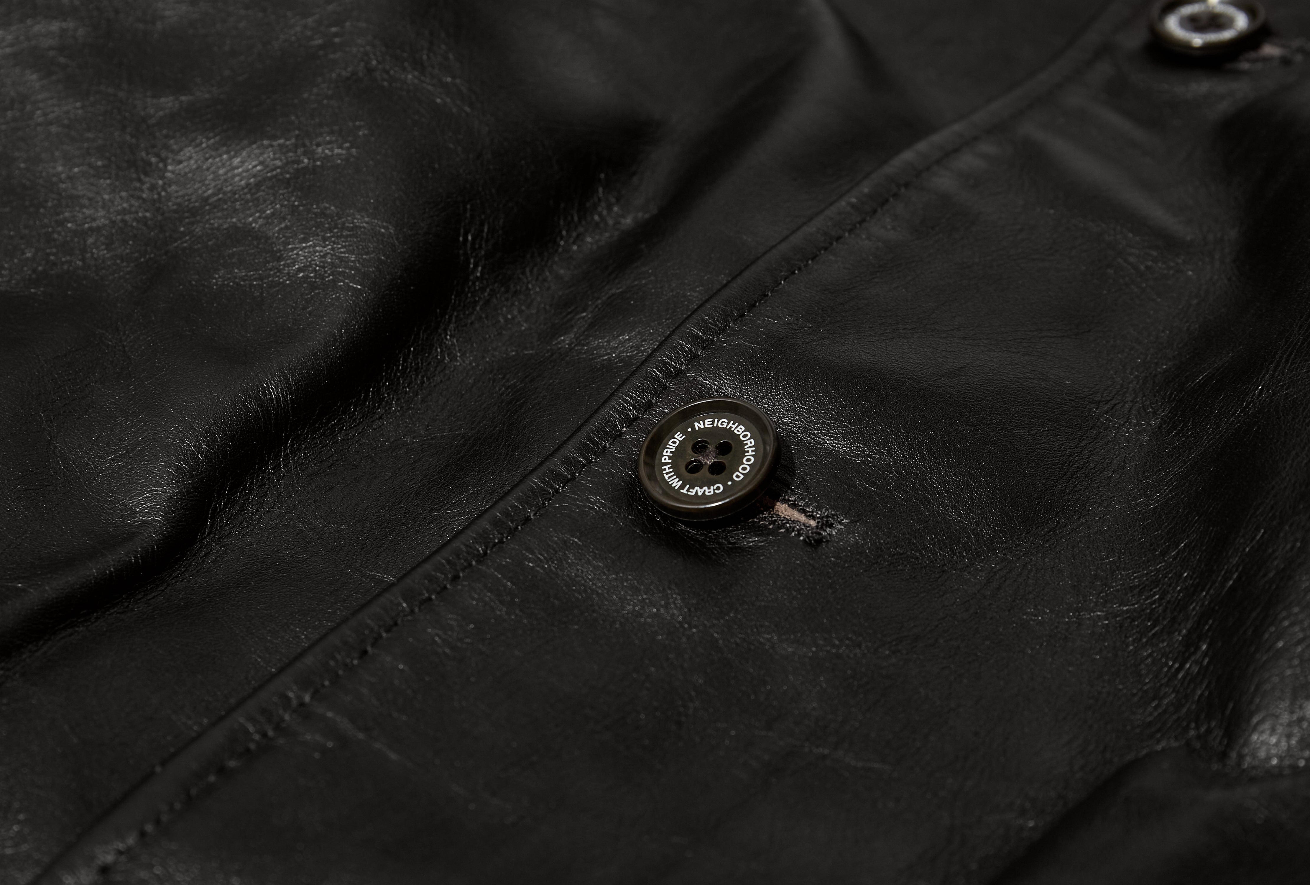 LEATHER CAR COAT 252SZNH-JKM06 Brown
