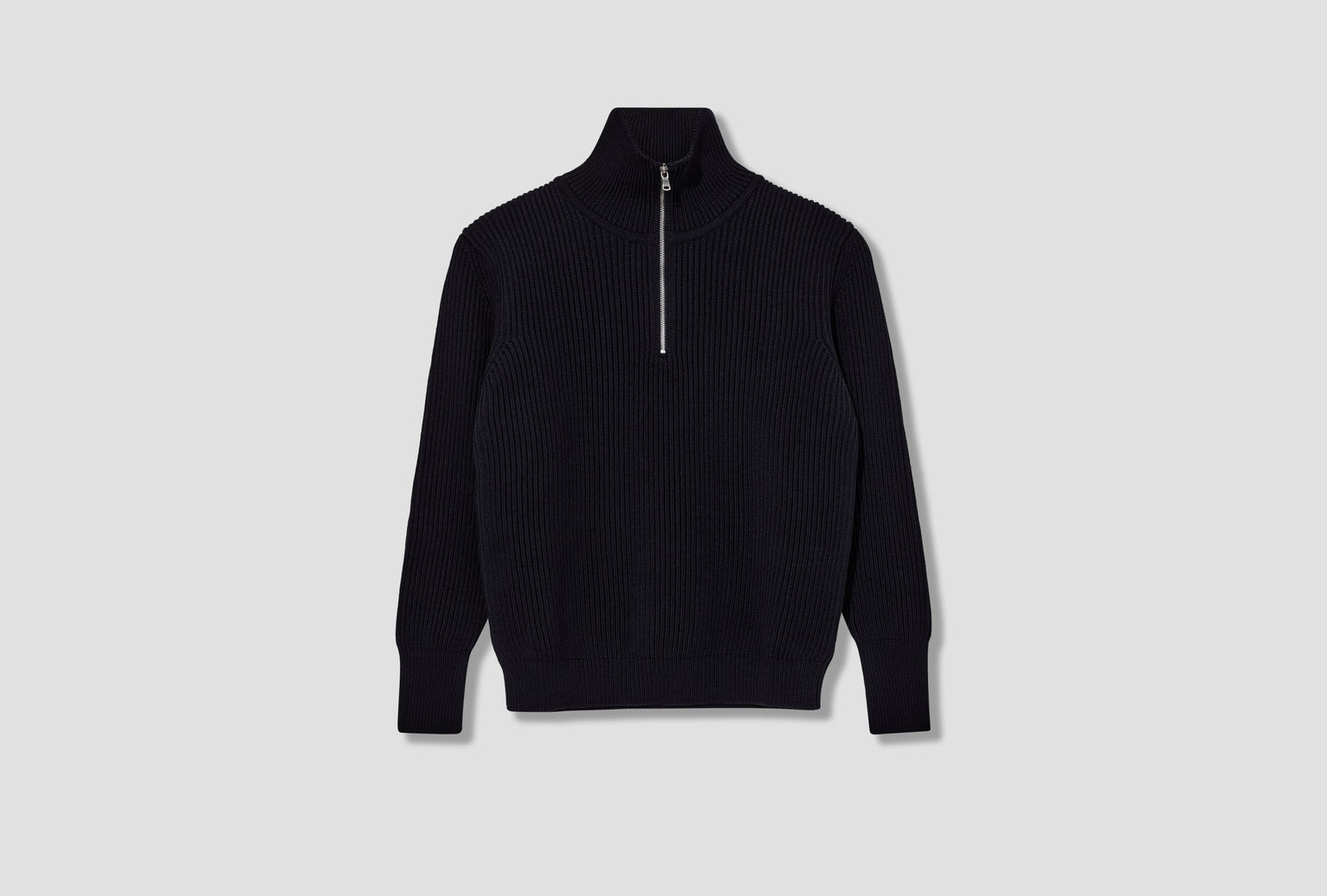 NAVY HALF-ZIP - G5 / SIGNATURE YARN Navy