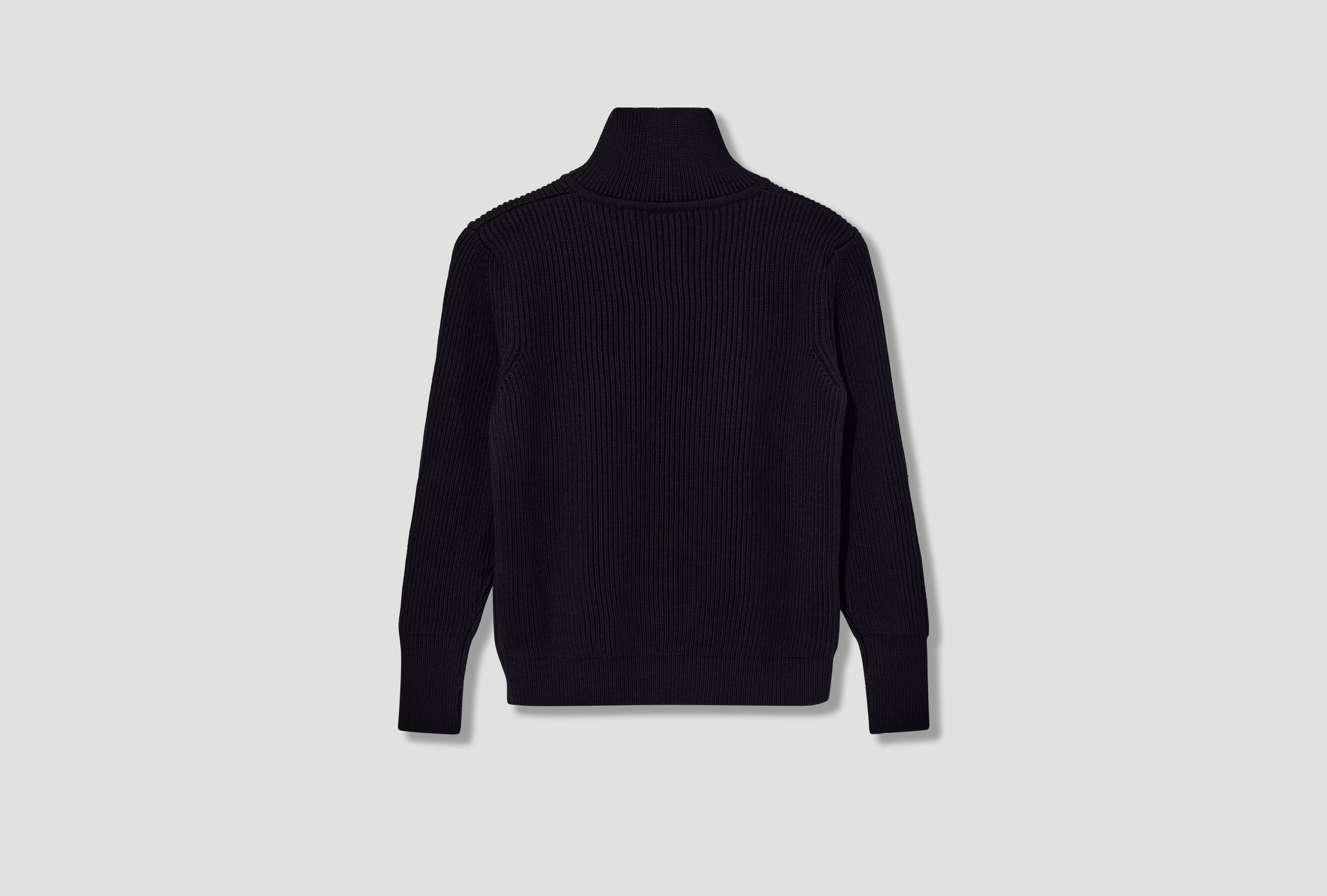 NAVY HALF-ZIP - G5 / SIGNATURE YARN Navy
