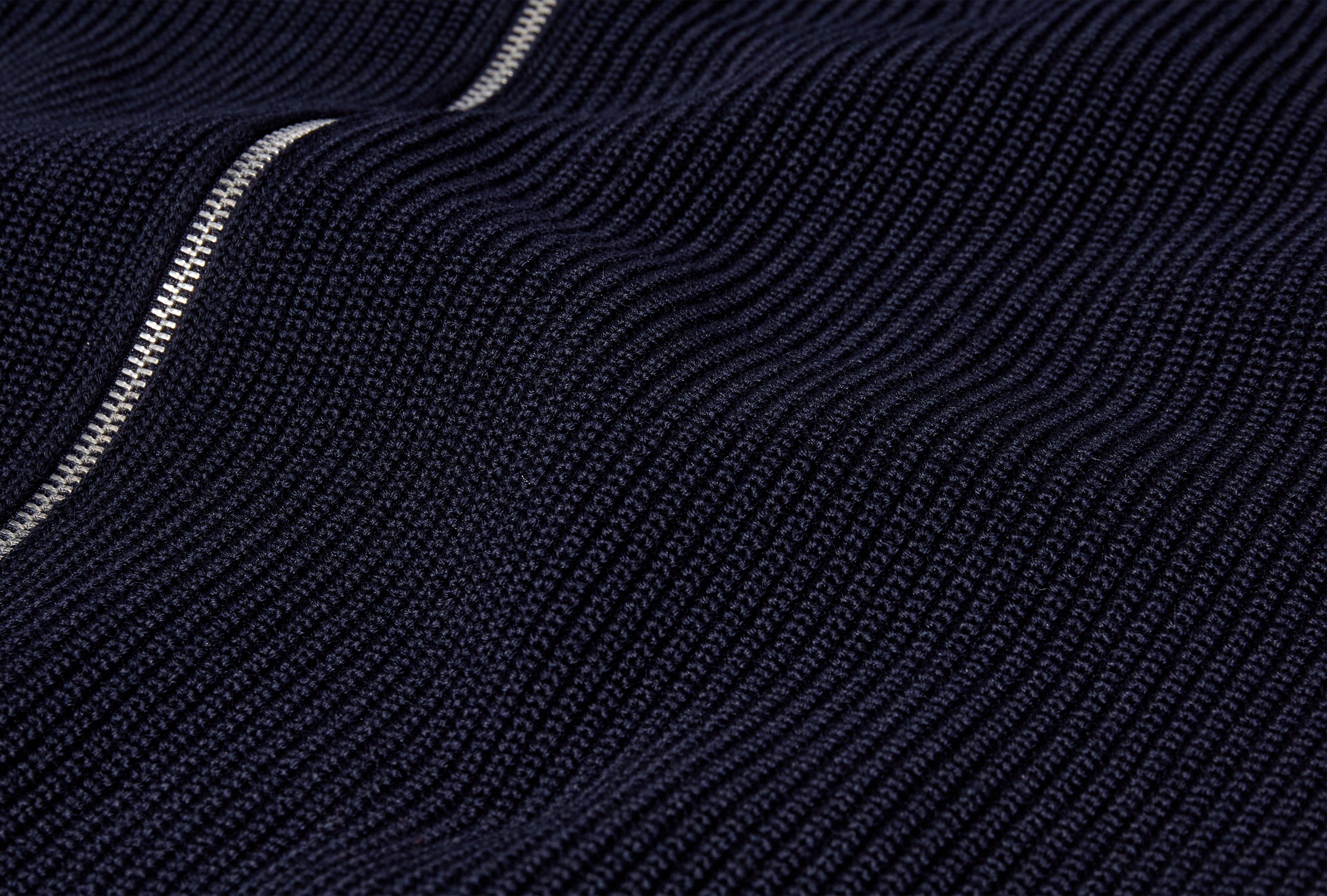 SAILOR FULL-ZIP - G7 / SIGNATURE YARN Navy
