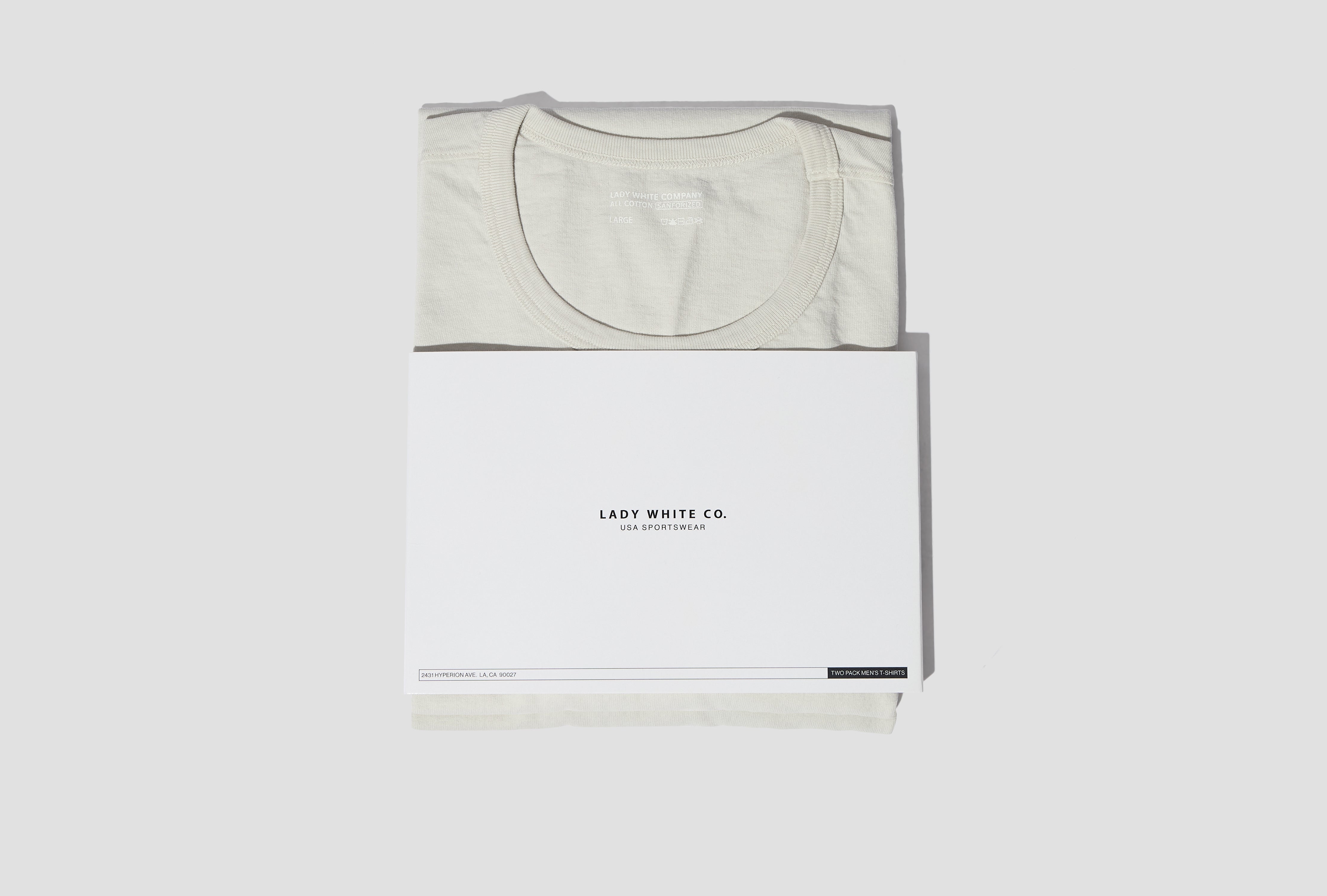 OUR T-SHIRT 2-PACK LW101T Off white