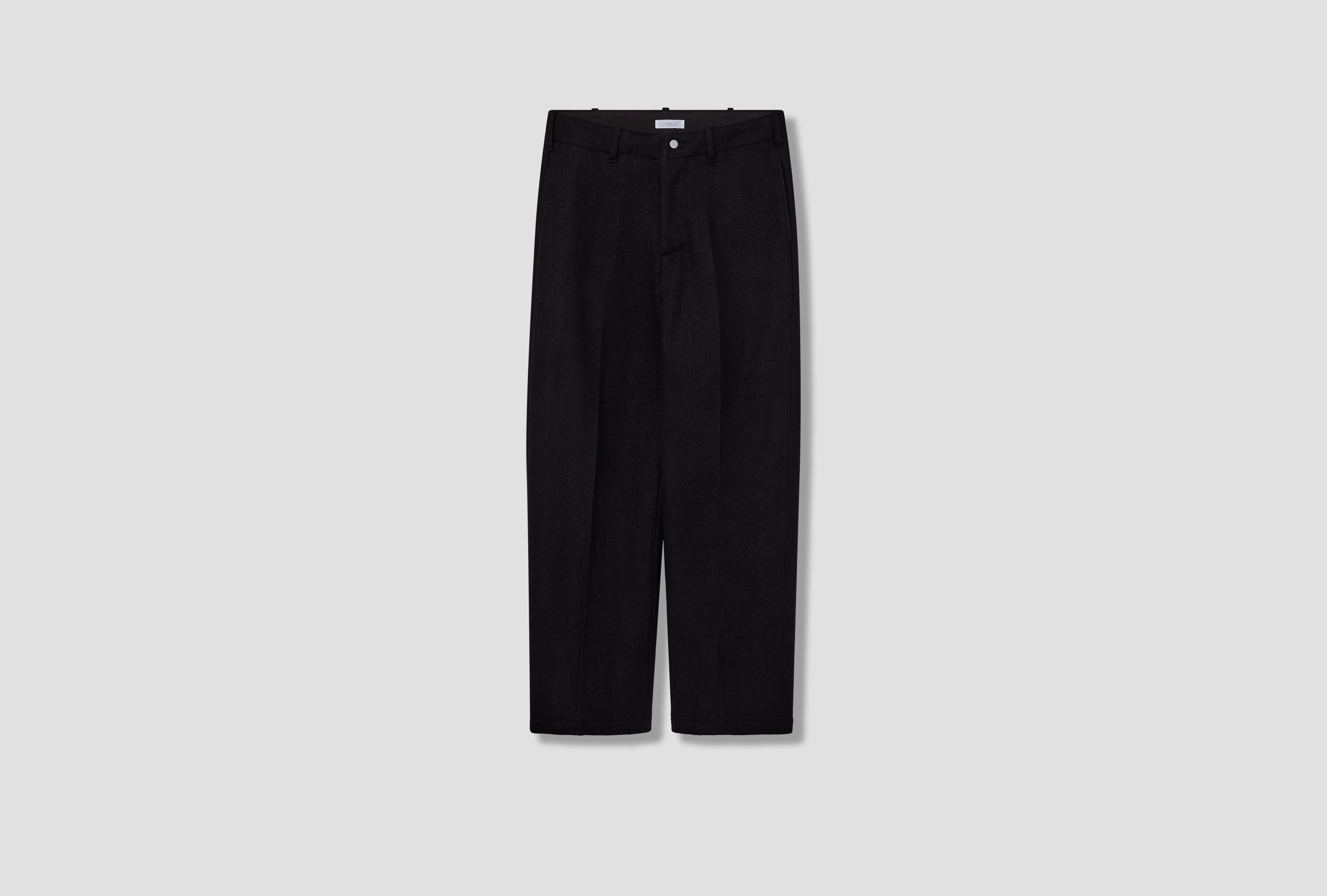 CRATER WOOL TROUSER LW1111W Black
