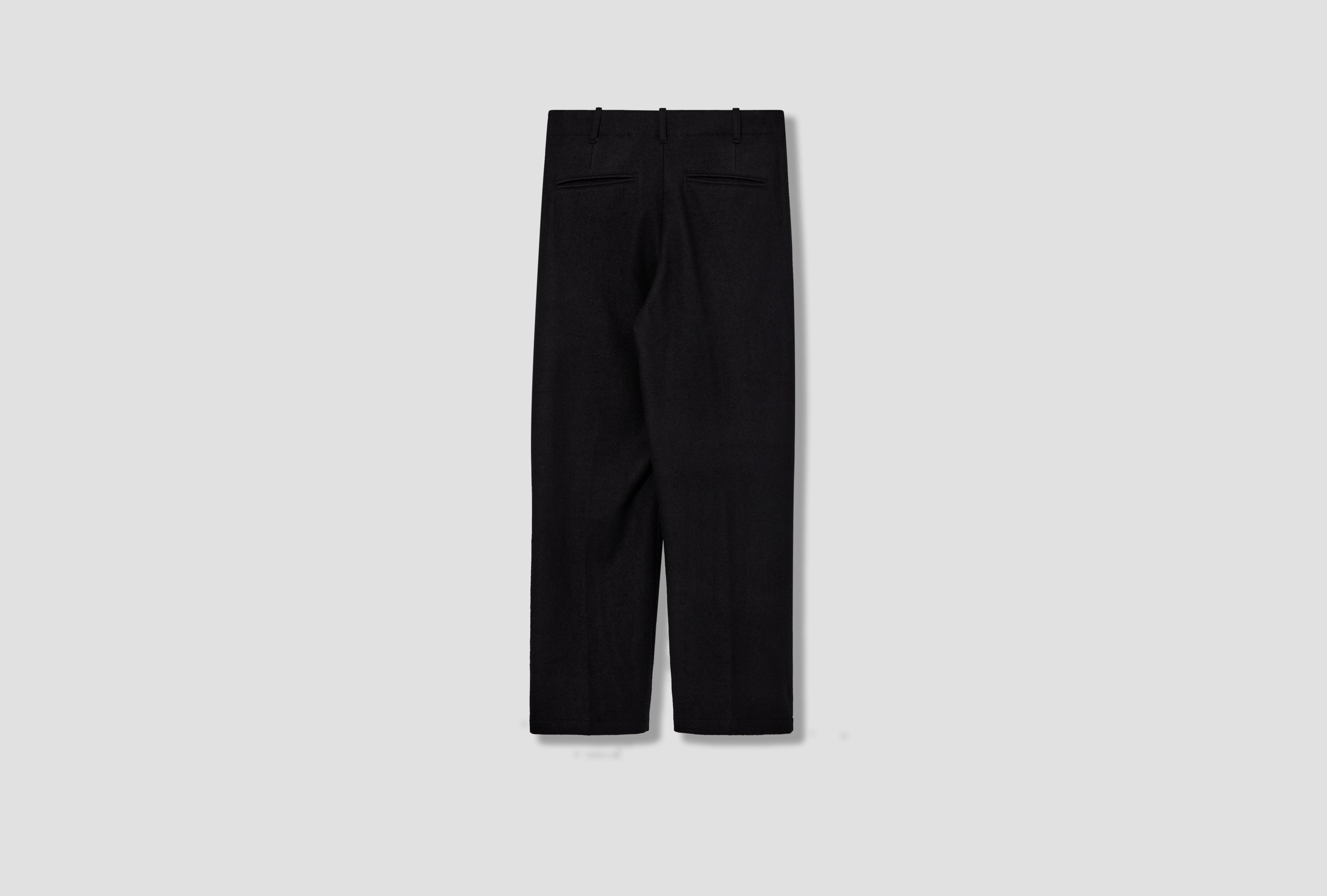 CRATER WOOL TROUSER LW1111W Black