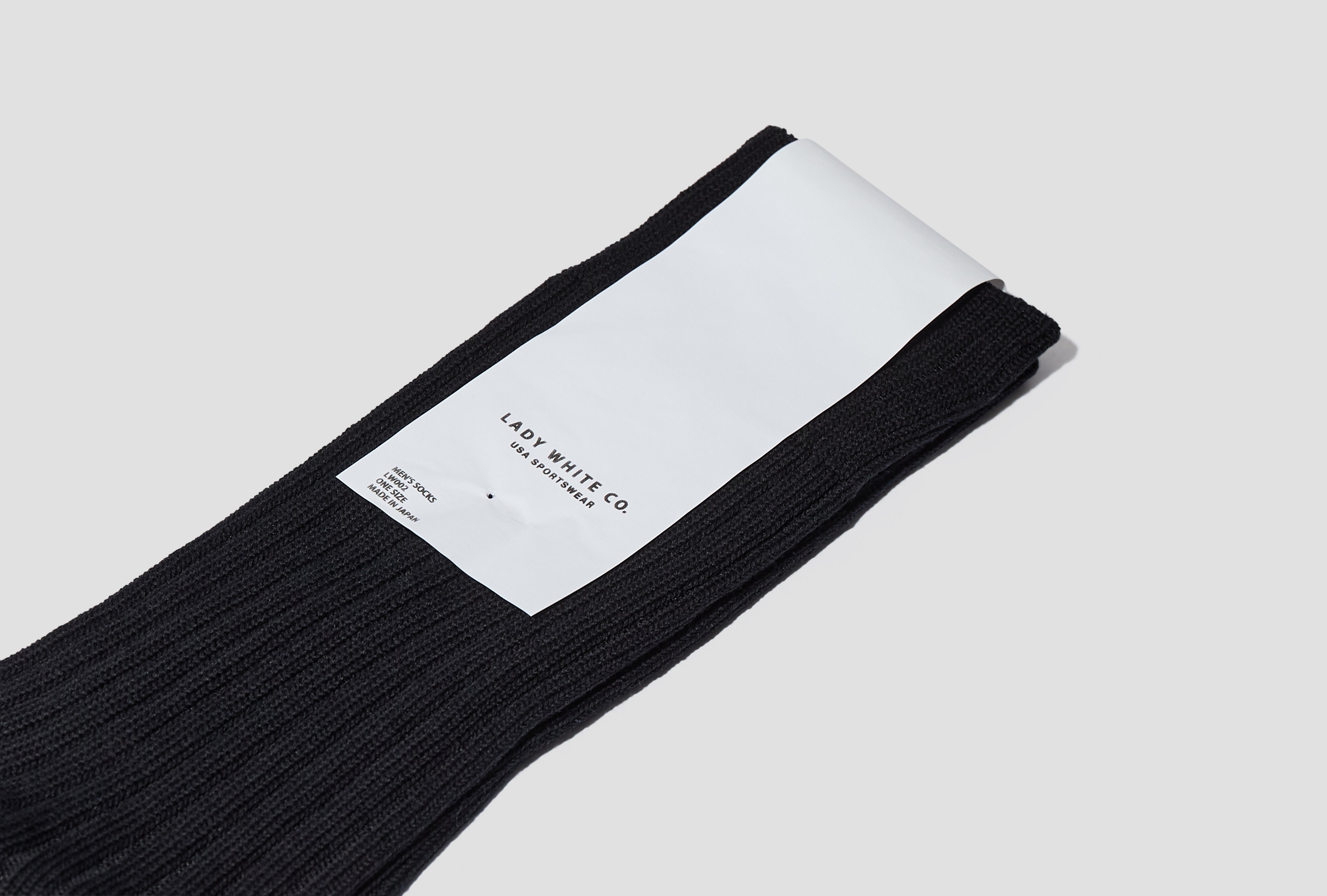 LWC SOCKS LW002 Black