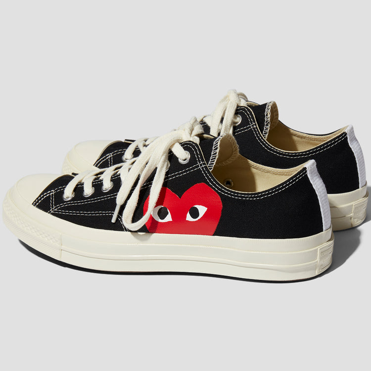 CONVERSE - RED HEART CHUCK TAYLOR ALL STAR '70 LOW P1K111 Black