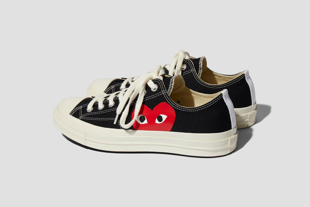 CONVERSE - RED HEART CHUCK TAYLOR ALL STAR '70 LOW P1K111 Black