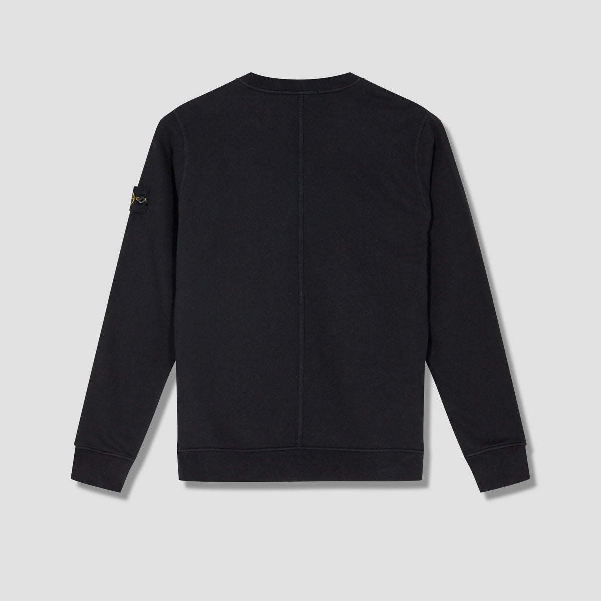 STONE ISLAND BRUSHED COTTON FLEECE GARMENT DYED SWEATSHIRT 751560419 Black HARRESØ STONE ISLAND BRUSHED COTTON FLEECE GARMENT DYED SWEATSHIRT 751560419 Black HARRESØ