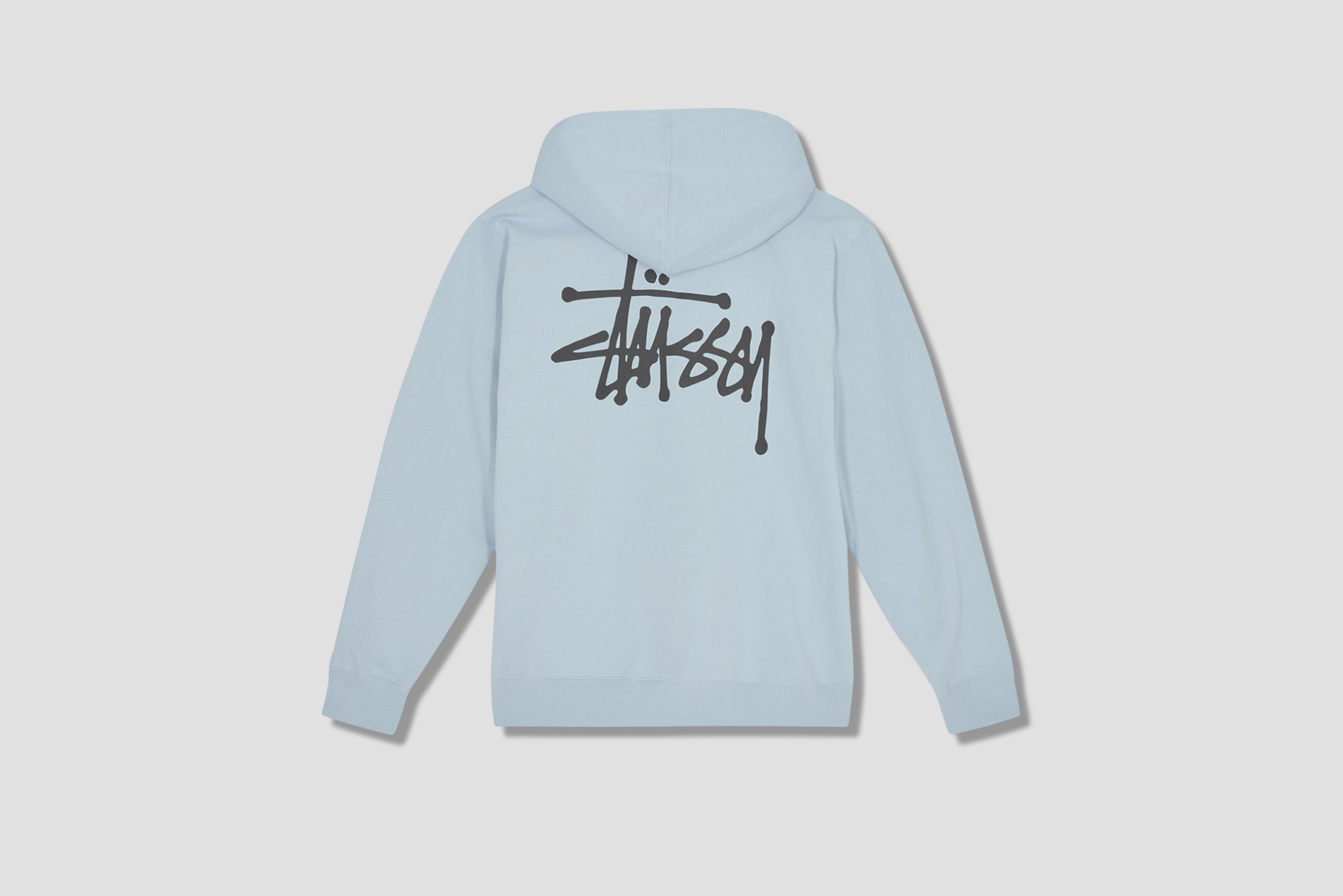 BASIC STÜSSY HOODIE 1924649 Light blue