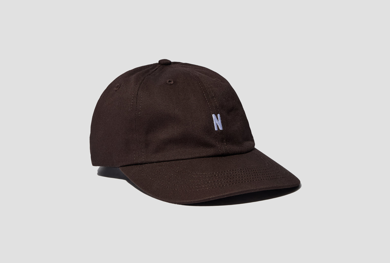 TWILL SPORTS CAP N80-0001 Dark brown