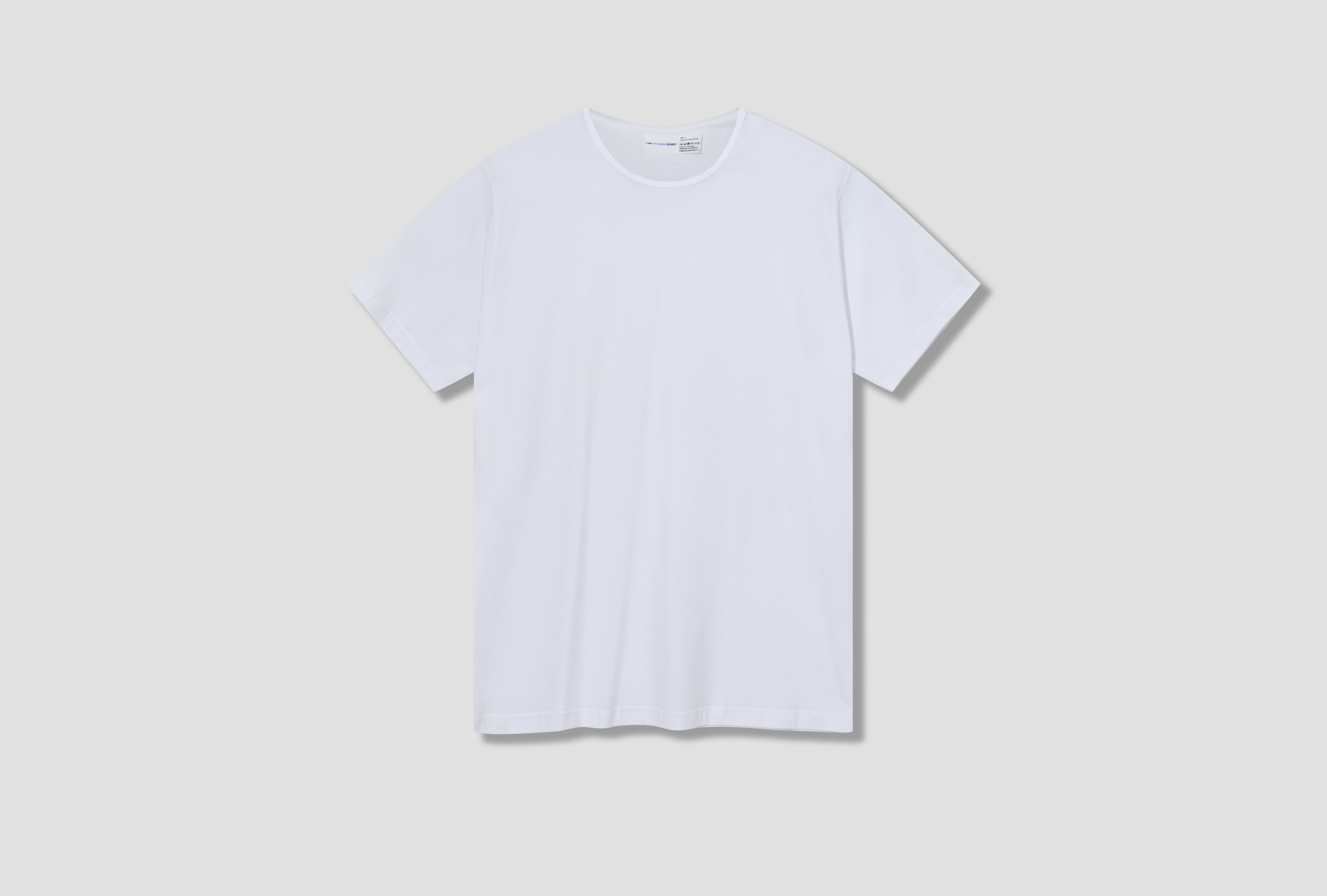 FOREVER - PLAIN COTTON FINE JERSEY FZ-T910-PER White