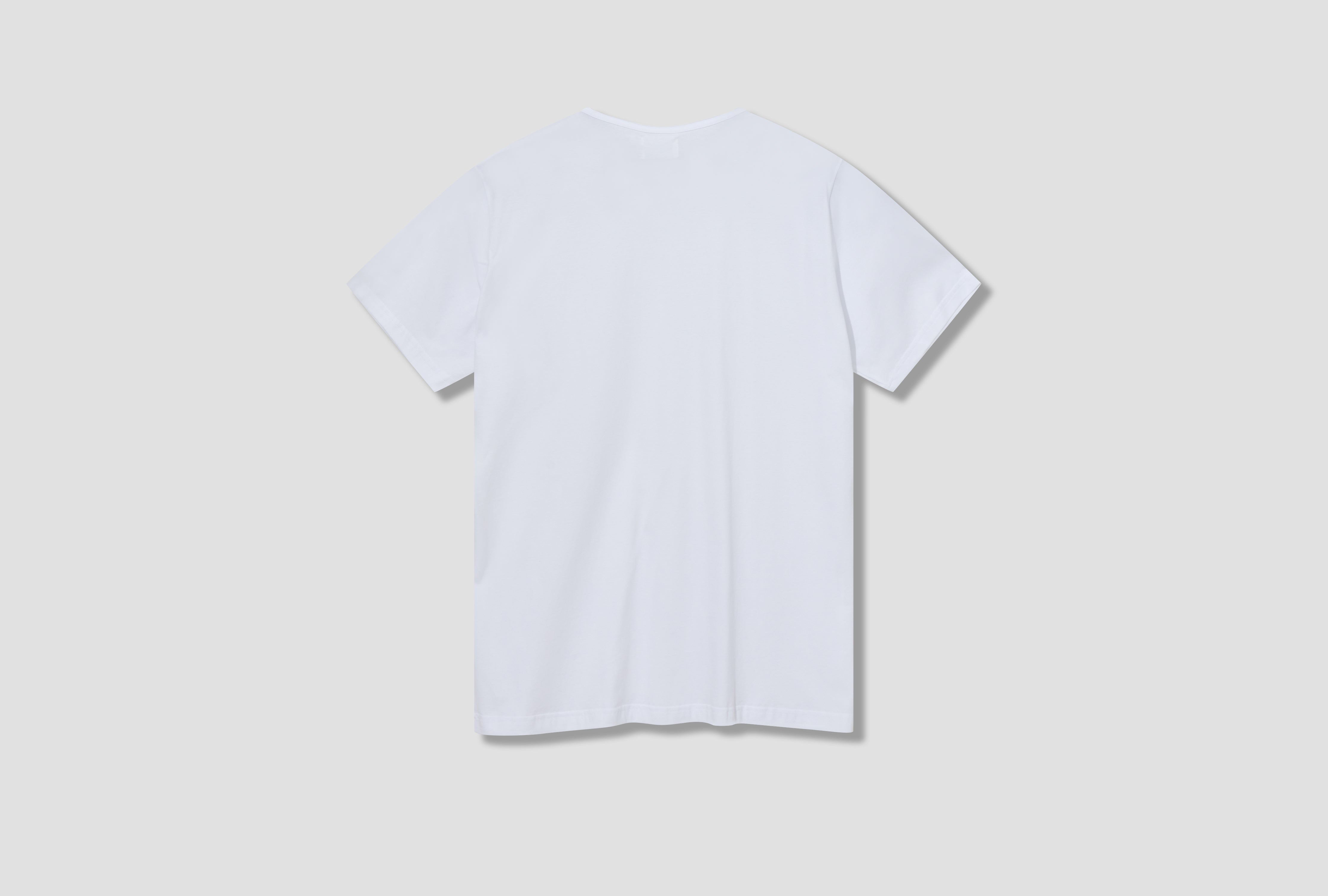 FOREVER - PLAIN COTTON FINE JERSEY FZ-T910-PER White