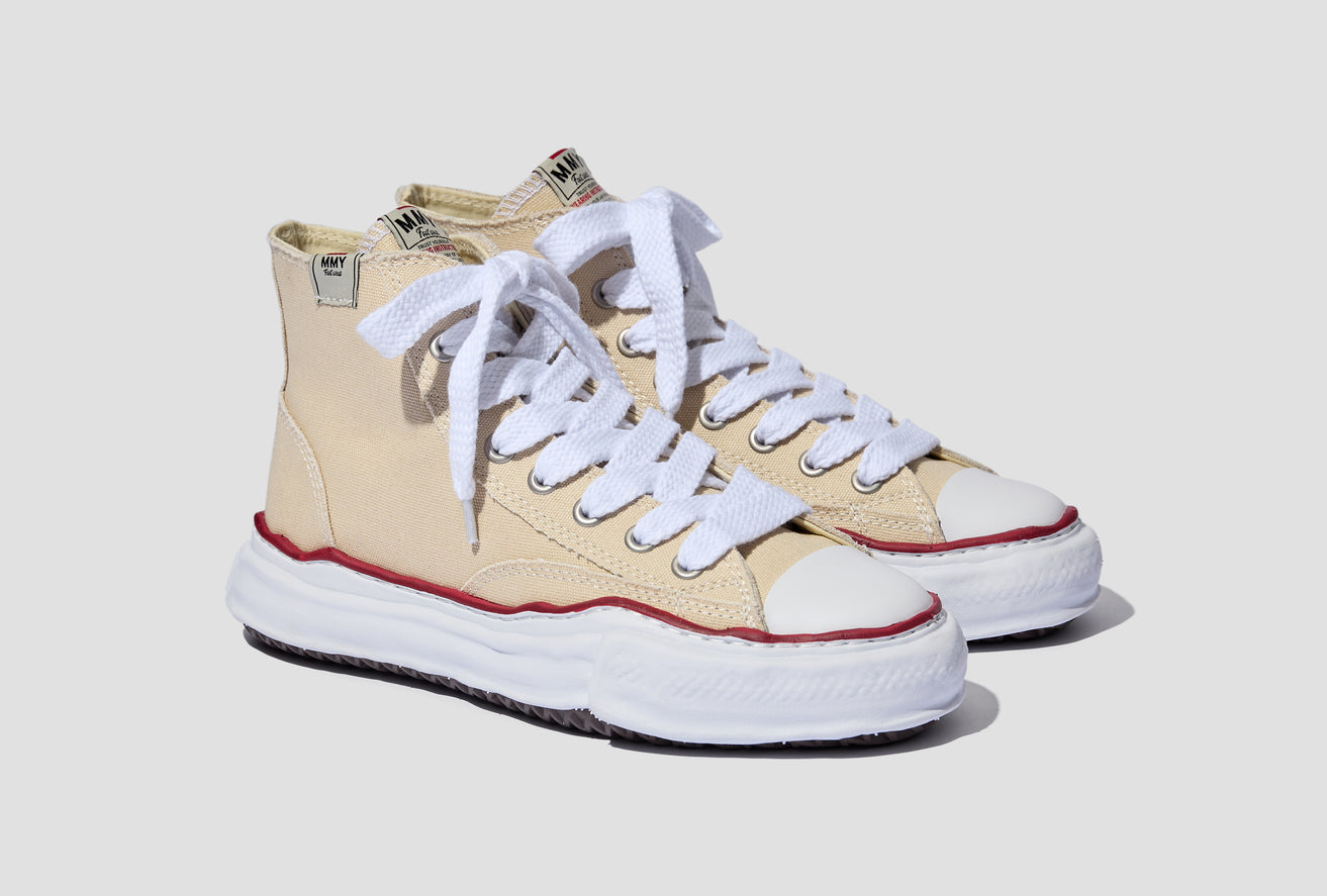 PETERSON HIGH - ORIGINAL SOLE CANVAS HIGH-TOP SNEAKER A04FW728 Off white