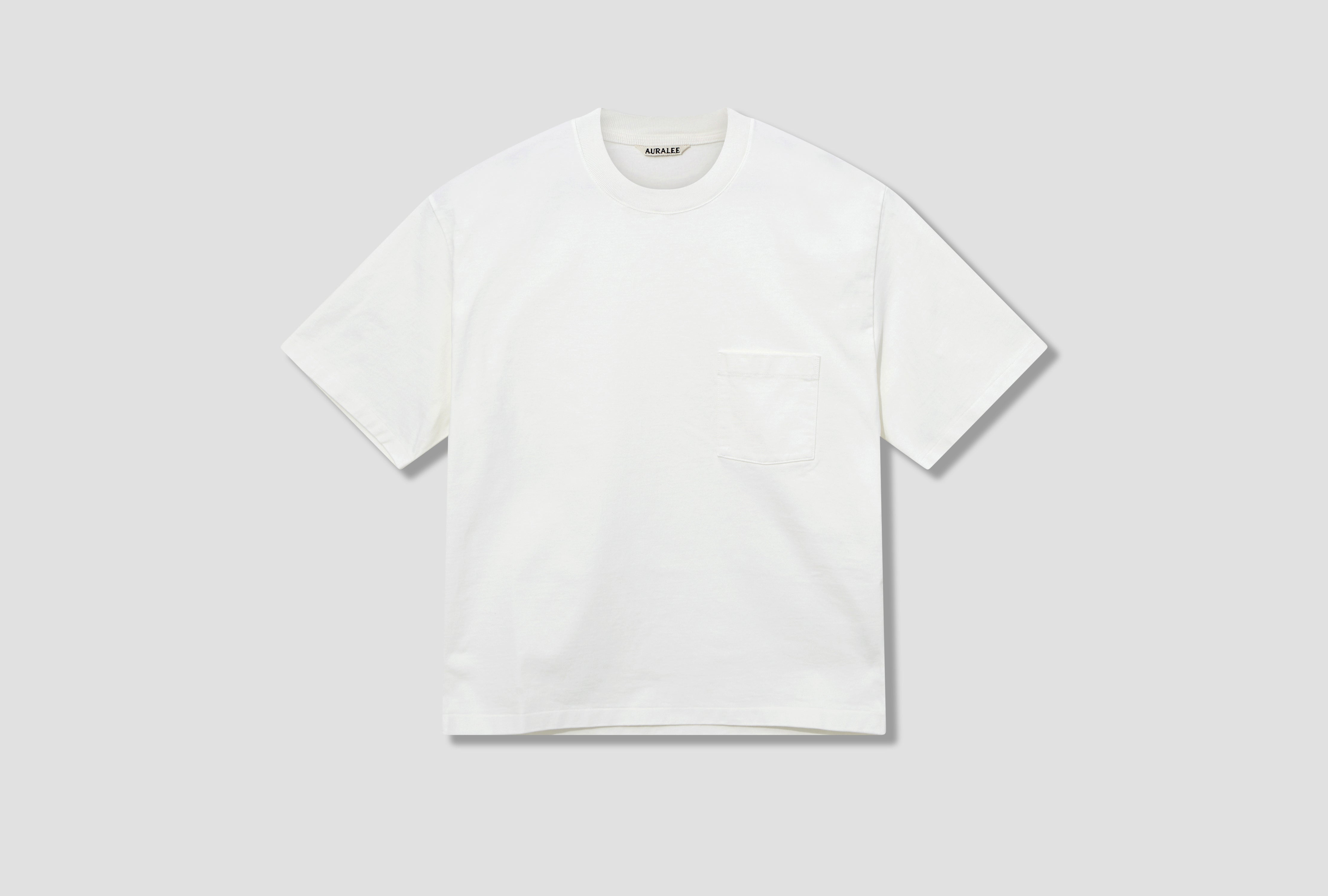 AURALEE SUPER FINE COTTON PIQUE BIG POLO A23SP01SK Off white – HARRESØ