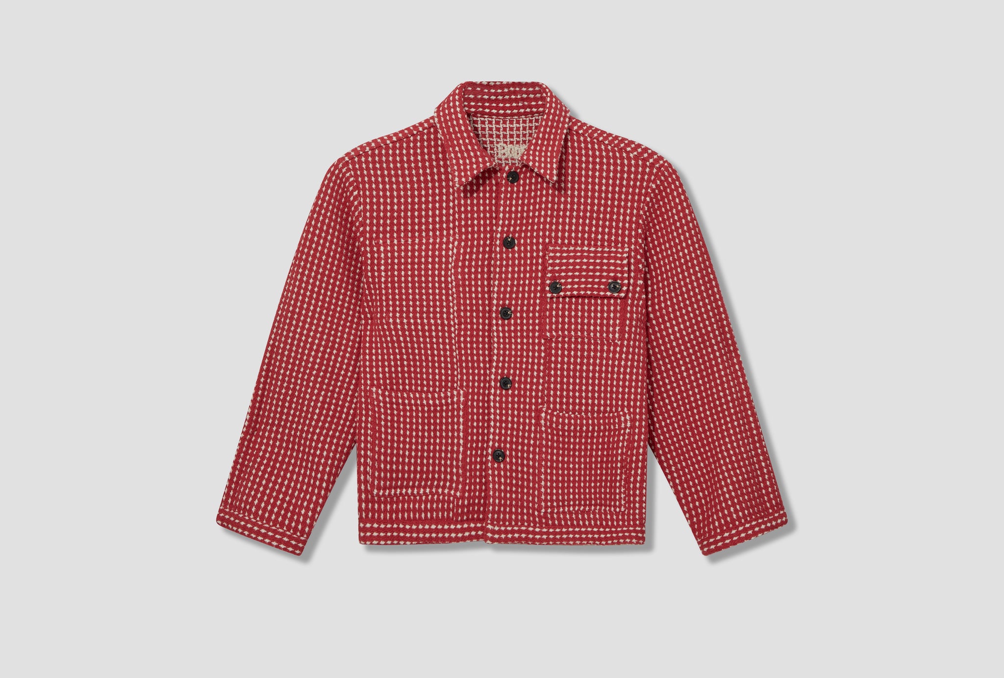 REVERSIBLE DUO WAFFLE JACKET MRS23OW19 Red