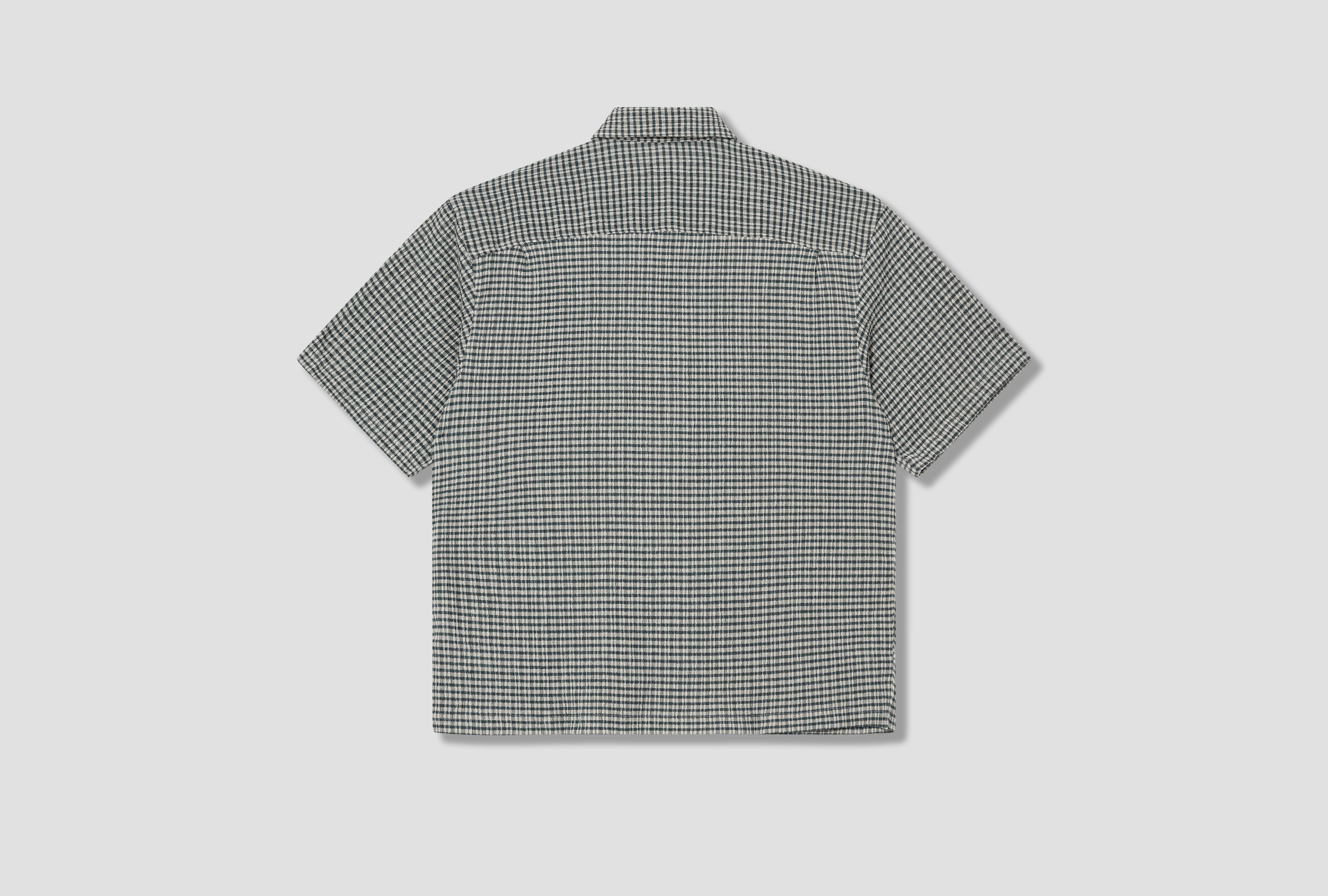 STÜSSY WRINKLY GINGHAM SS SHIRT 1110285 Green – HARRESØ