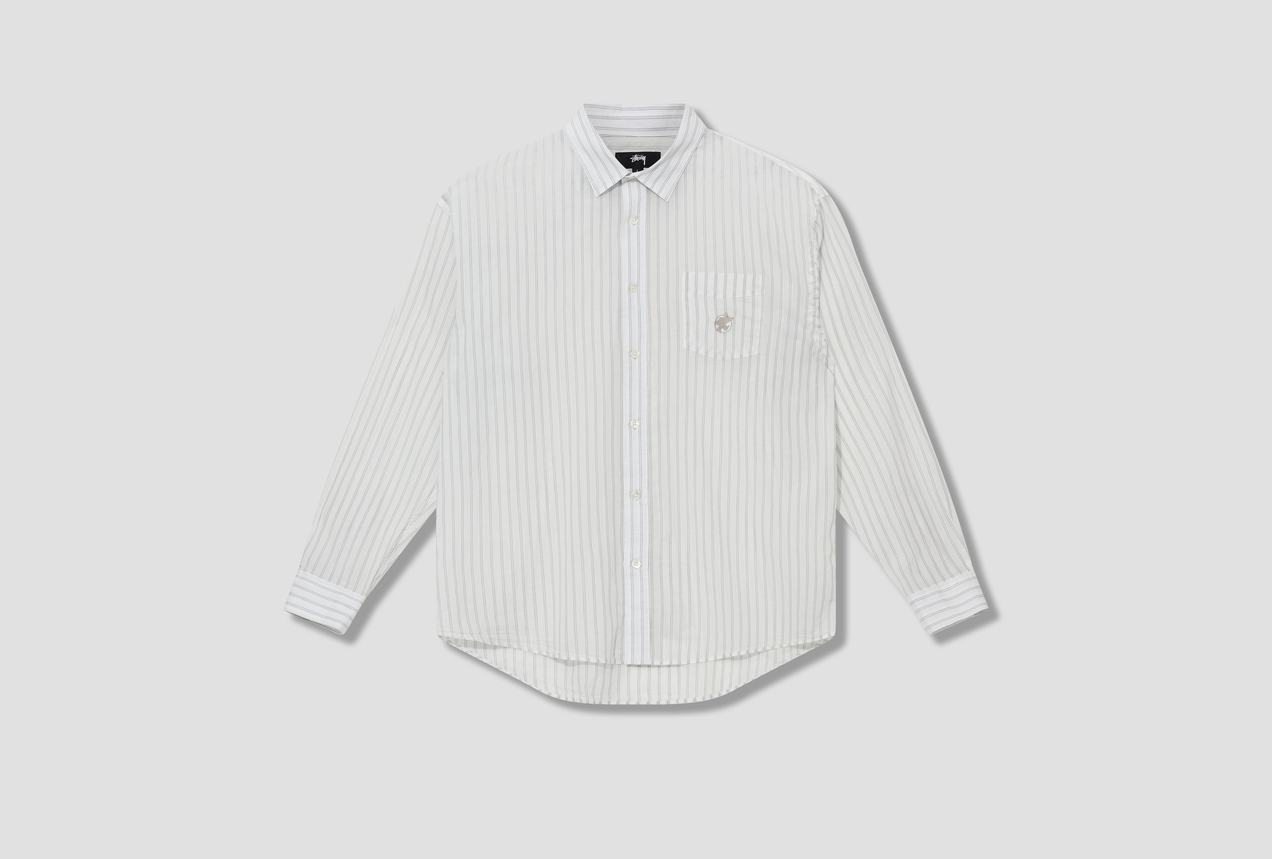 STÜSSY LIGHT WEIGHT CLASSIC SHIRT 1110289 White – HARRESØ