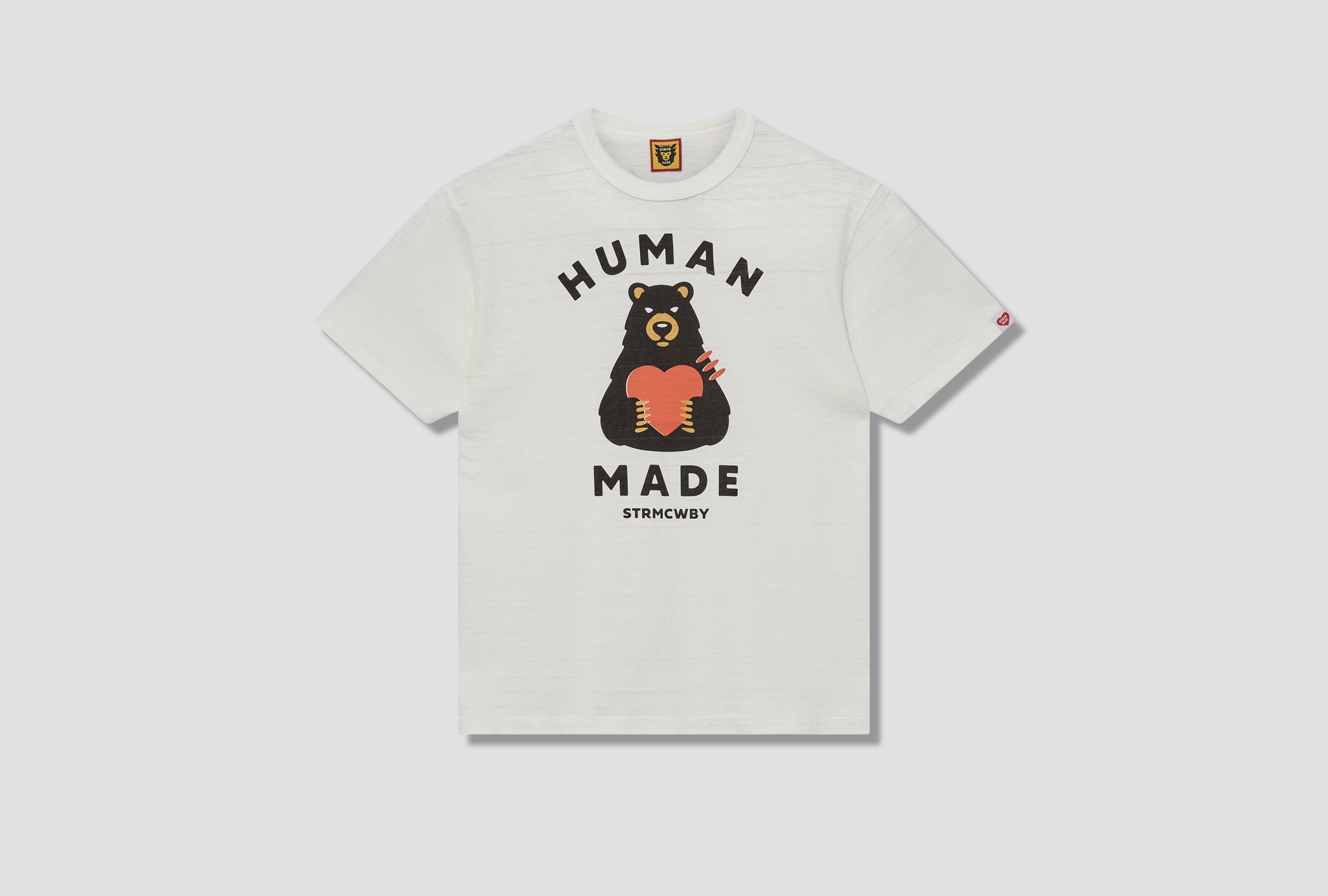 Human Made Graphic Text Logo T-shirt In Black