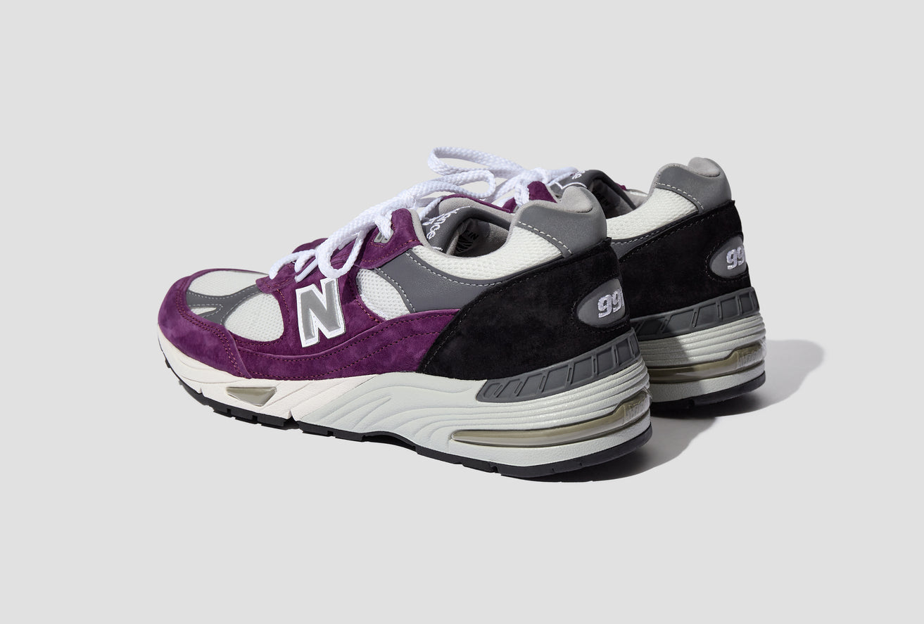 MADE IN UK 991V1 BRIGHT RENAISSANCE - GRAPE JUICE/ALLOY M991PUK